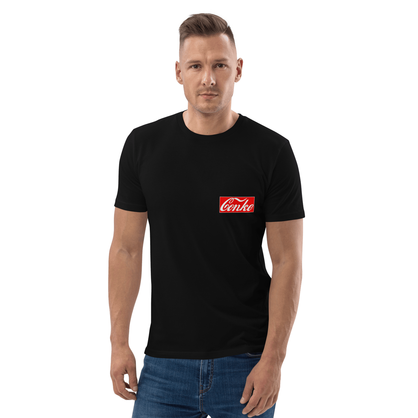 Conke Premium Organic T-Shirt Meme - Cotton Pink | Shirtposting