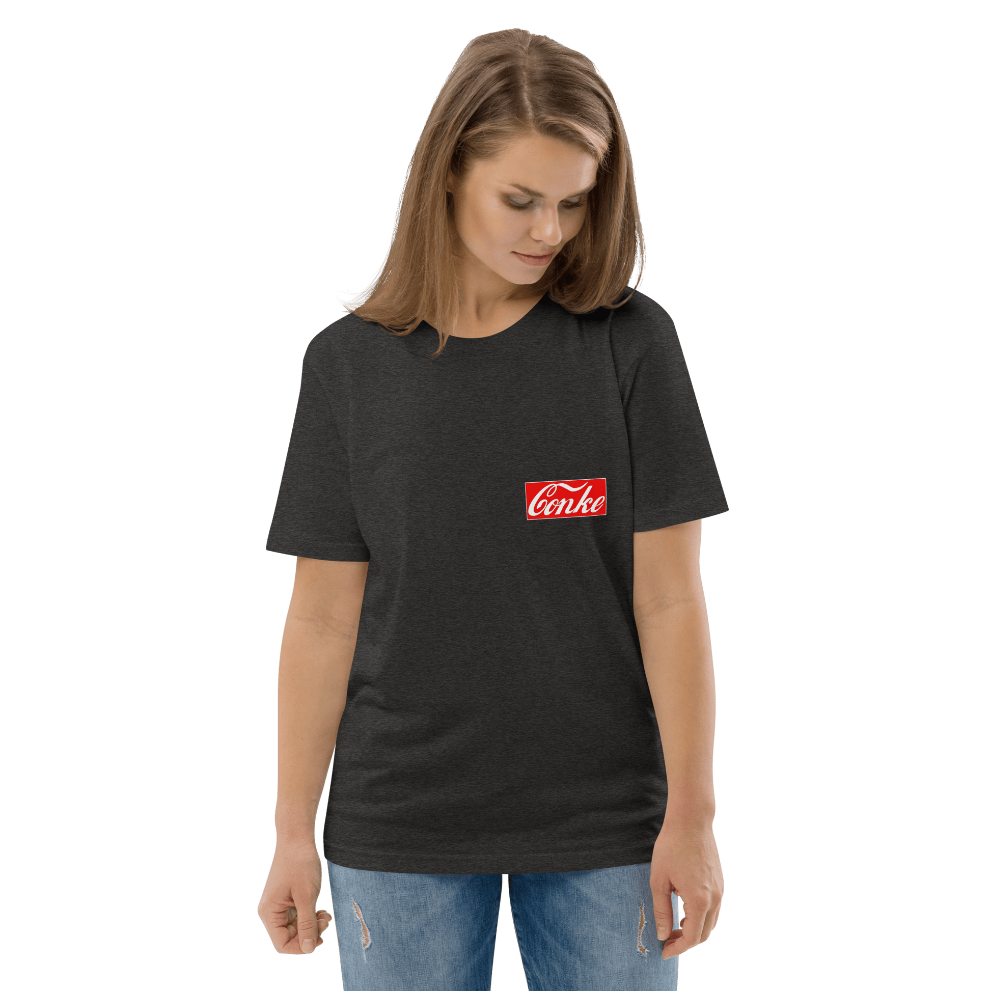 Conke Premium Organic T-Shirt Meme - Cotton Pink | Shirtposting