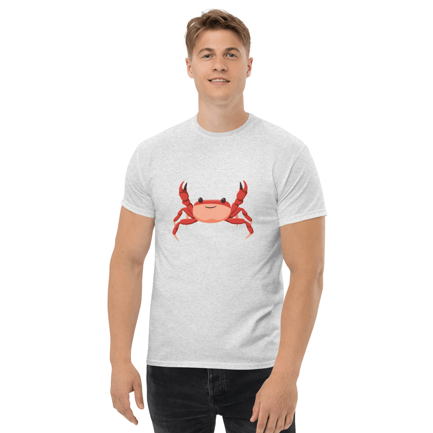 Crab Classic T-Shirt Meme - Ash | Shirtposting