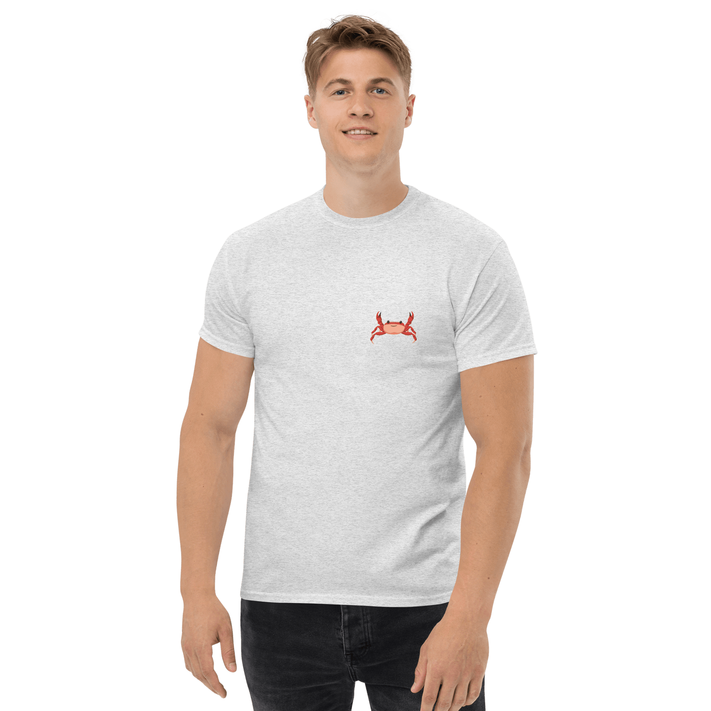 Crab Classic T-Shirt Meme - Ash | Shirtposting