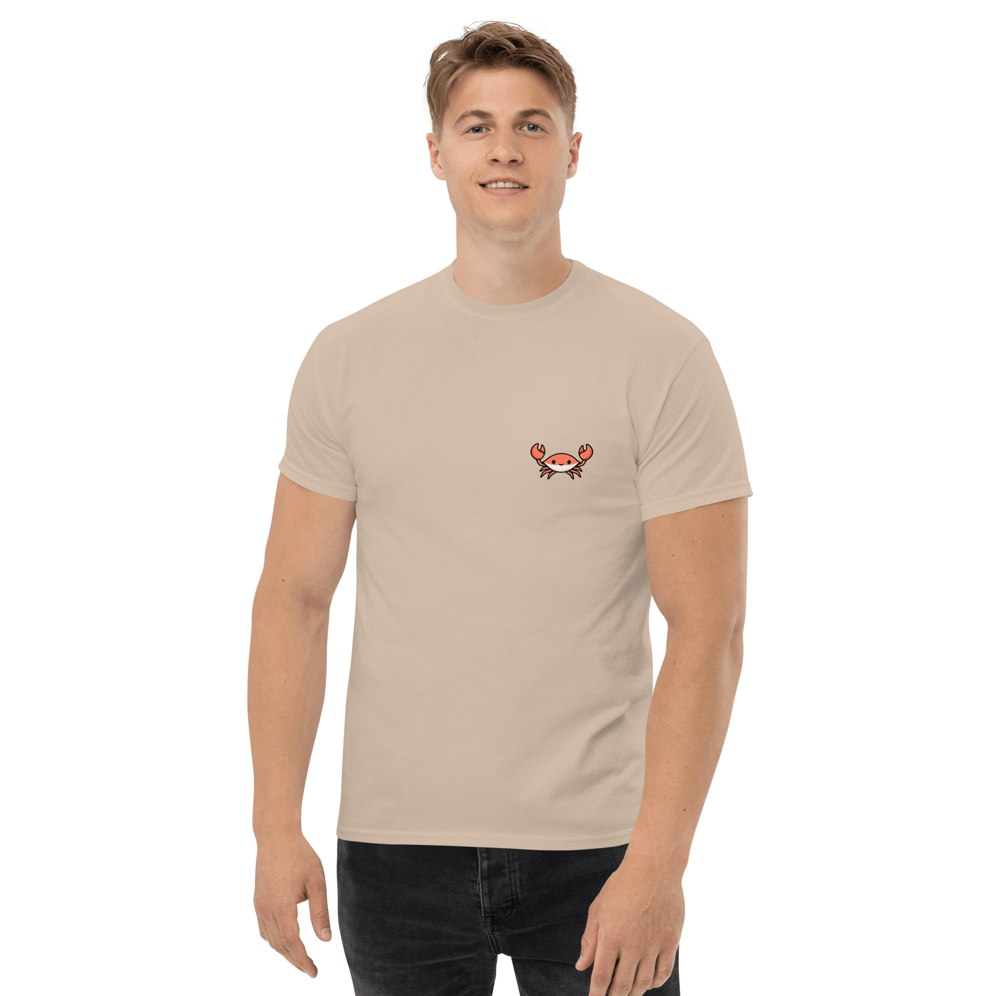 Crab Classic T-Shirt Meme - Military Green | Shirtposting
