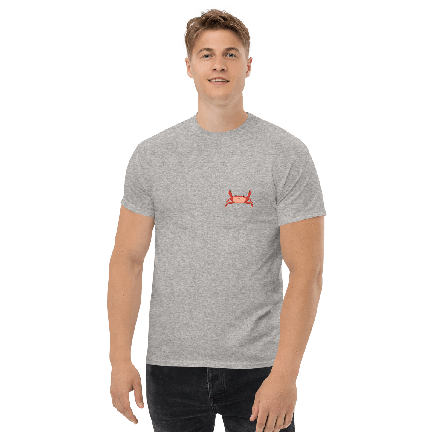 Crab Classic T-Shirt Meme - Military Green | Shirtposting