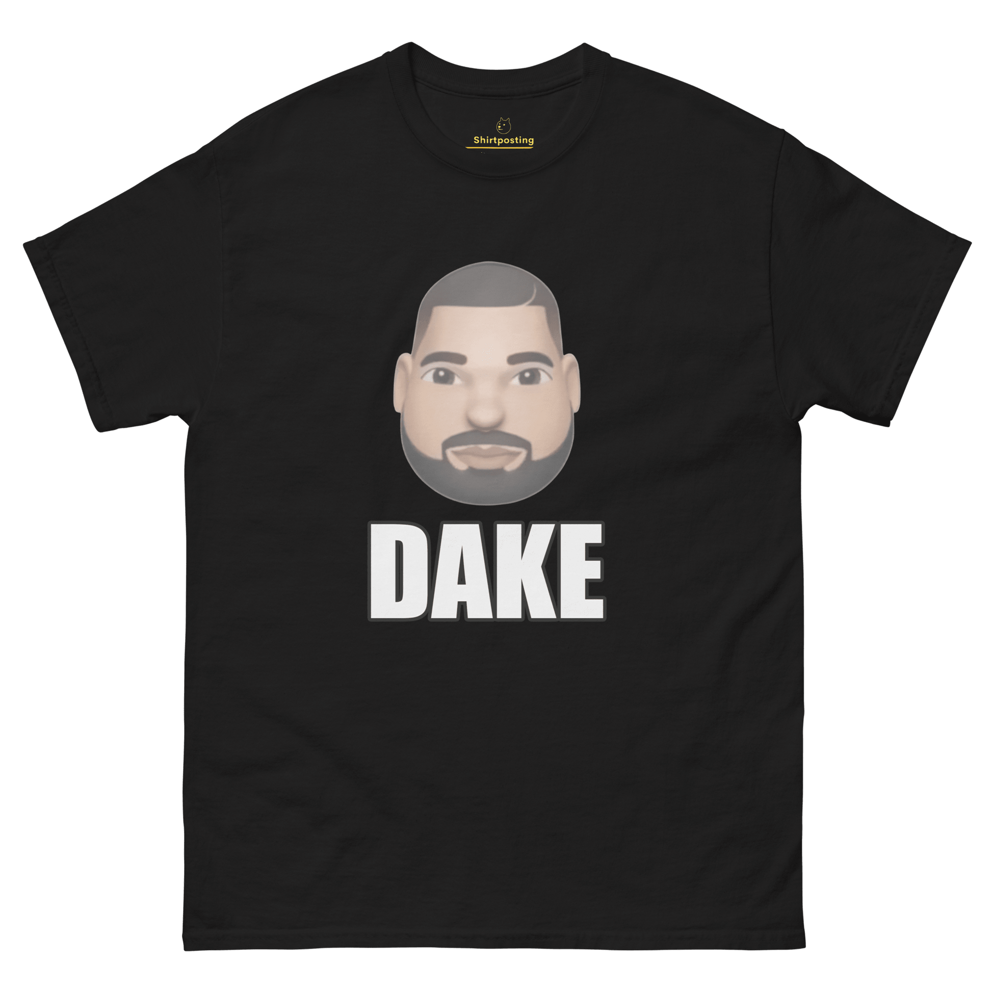 Dake Classic T-Shirt Meme - Black | Shirtposting