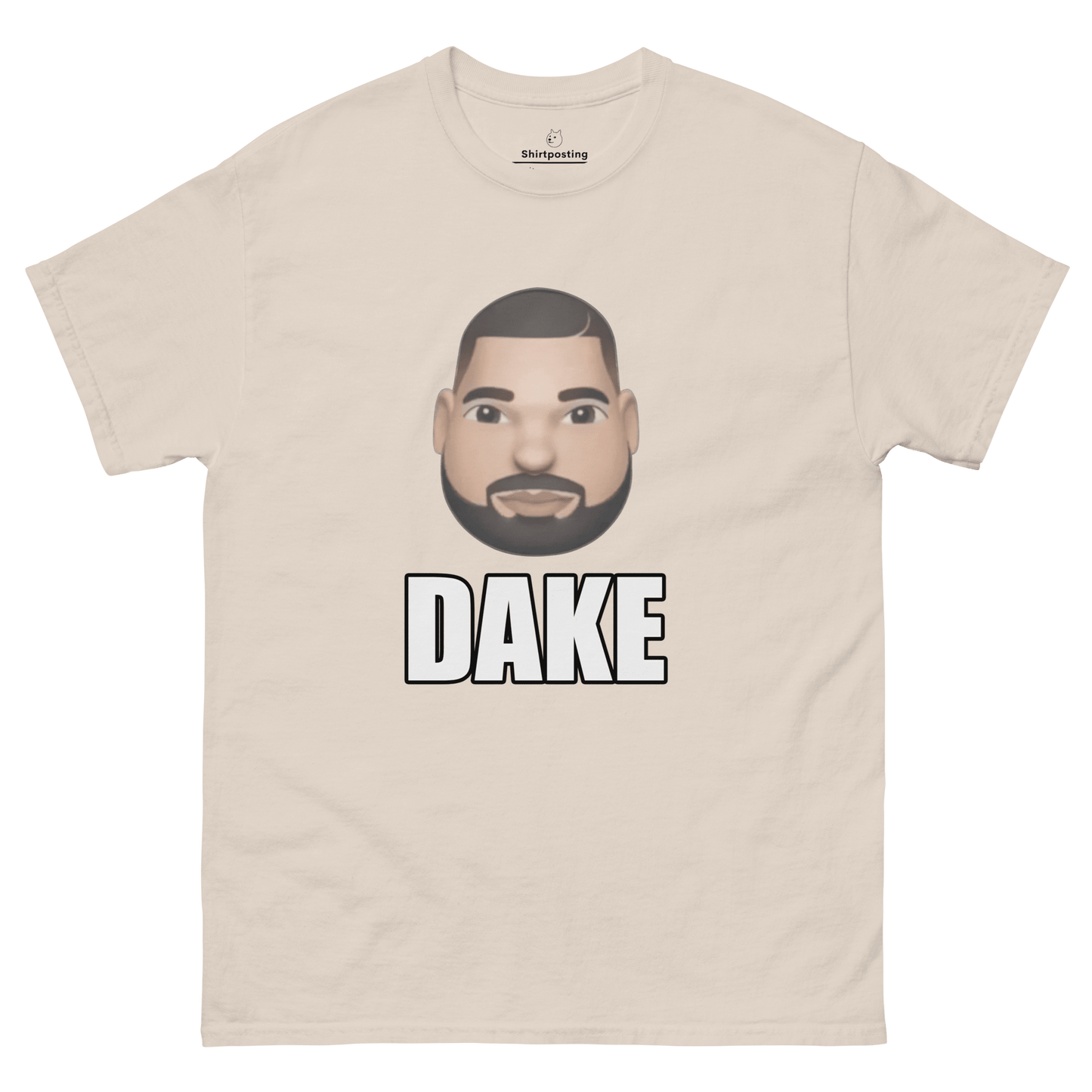 Dake Classic T-Shirt Meme - Natural | Shirtposting