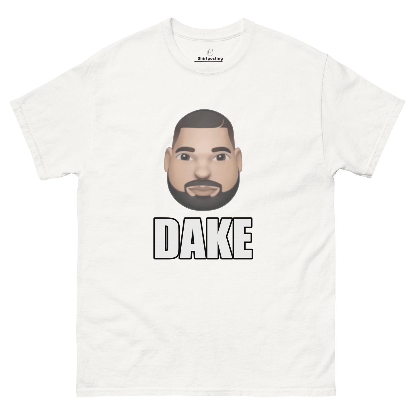 Dake Classic T-Shirt Meme - White | Shirtposting