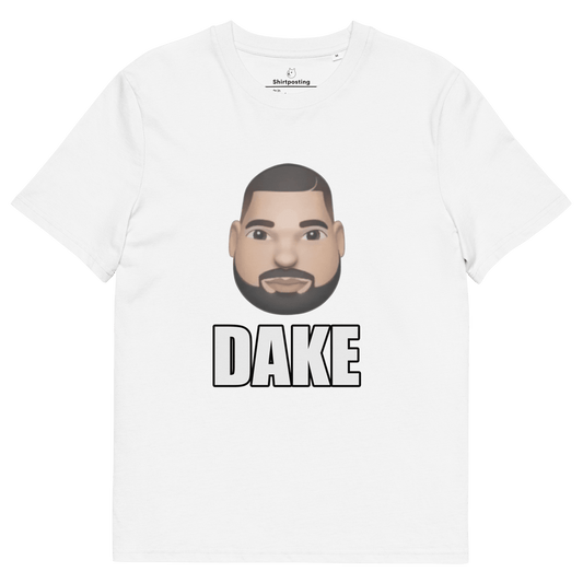 Dake Premium Organic T-Shirt Meme - White | Shirtposting