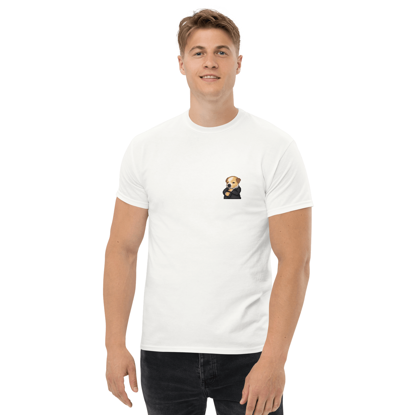 Dog Classic T-Shirt Meme - Ash | Shirtposting