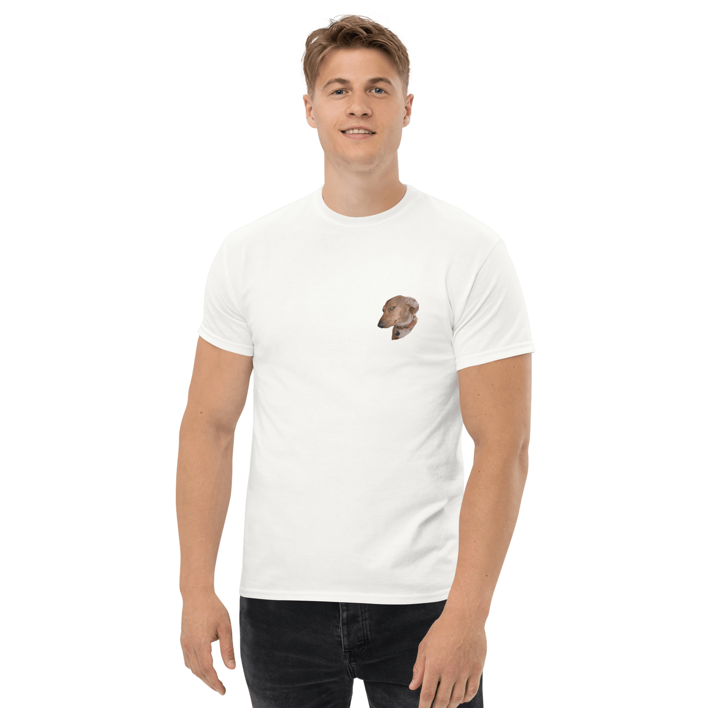 Dog Classic T-Shirt Meme - Ash | Shirtposting