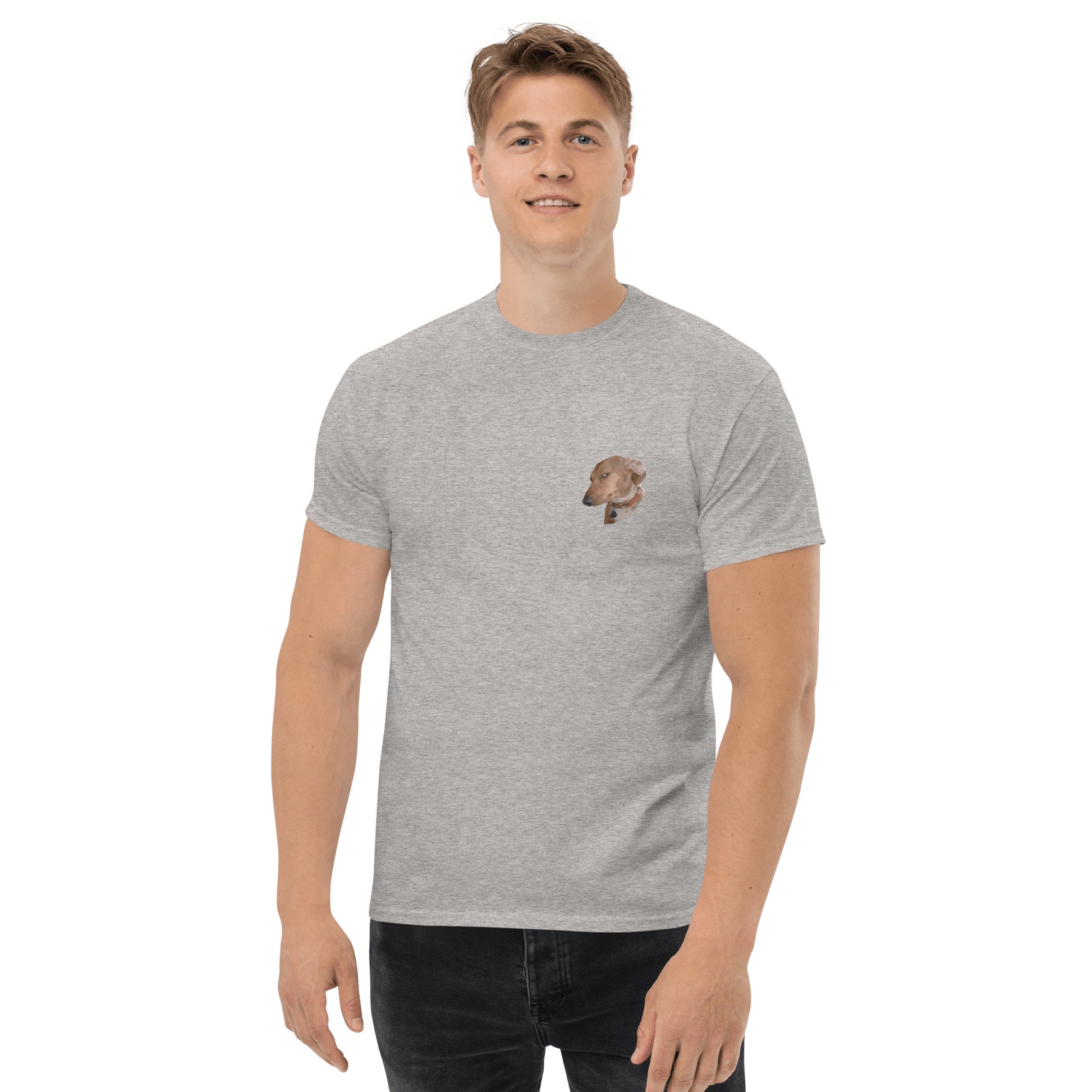 Dog Classic T-Shirt Meme - Ash | Shirtposting