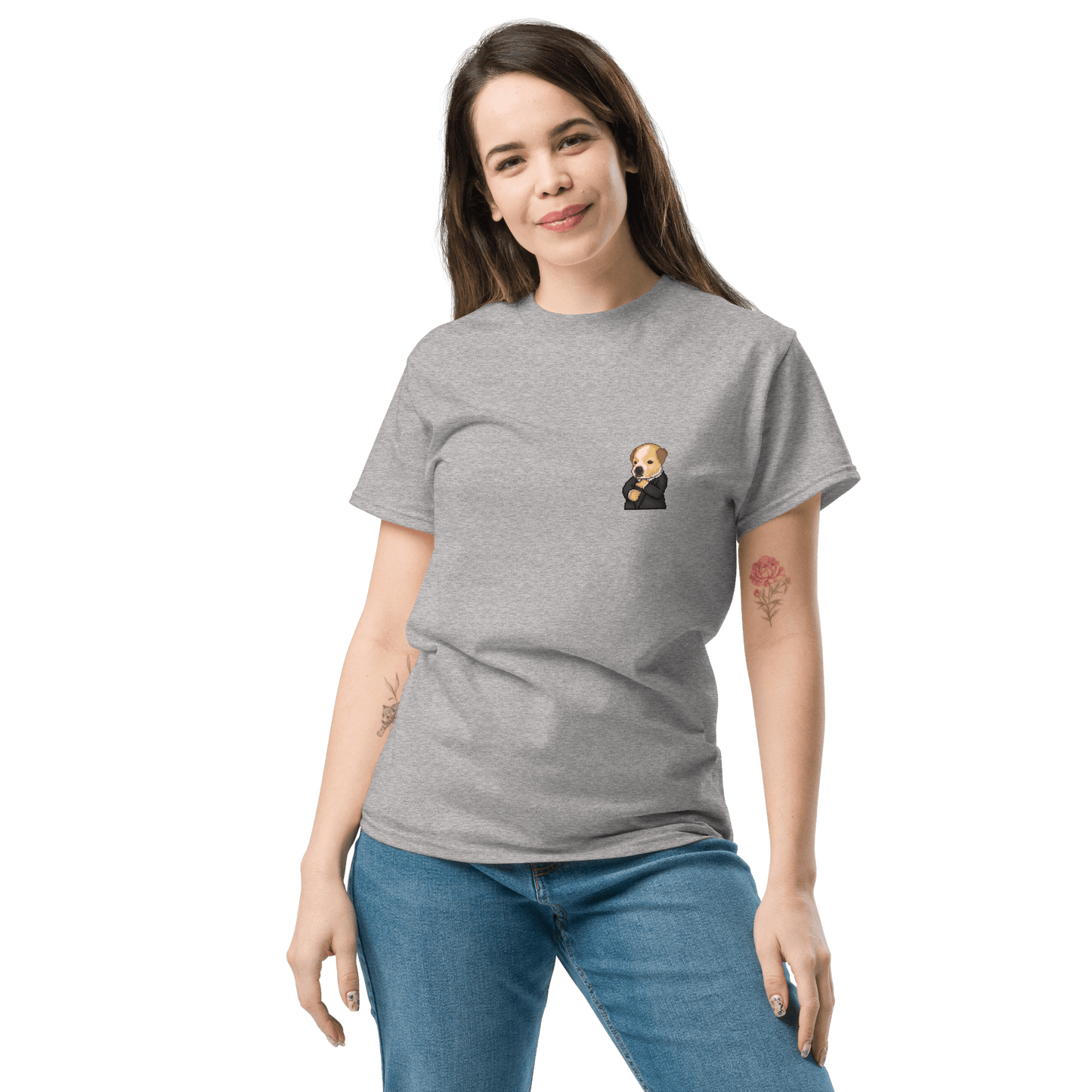Dog Classic T-Shirt Meme - Military Green | Shirtposting