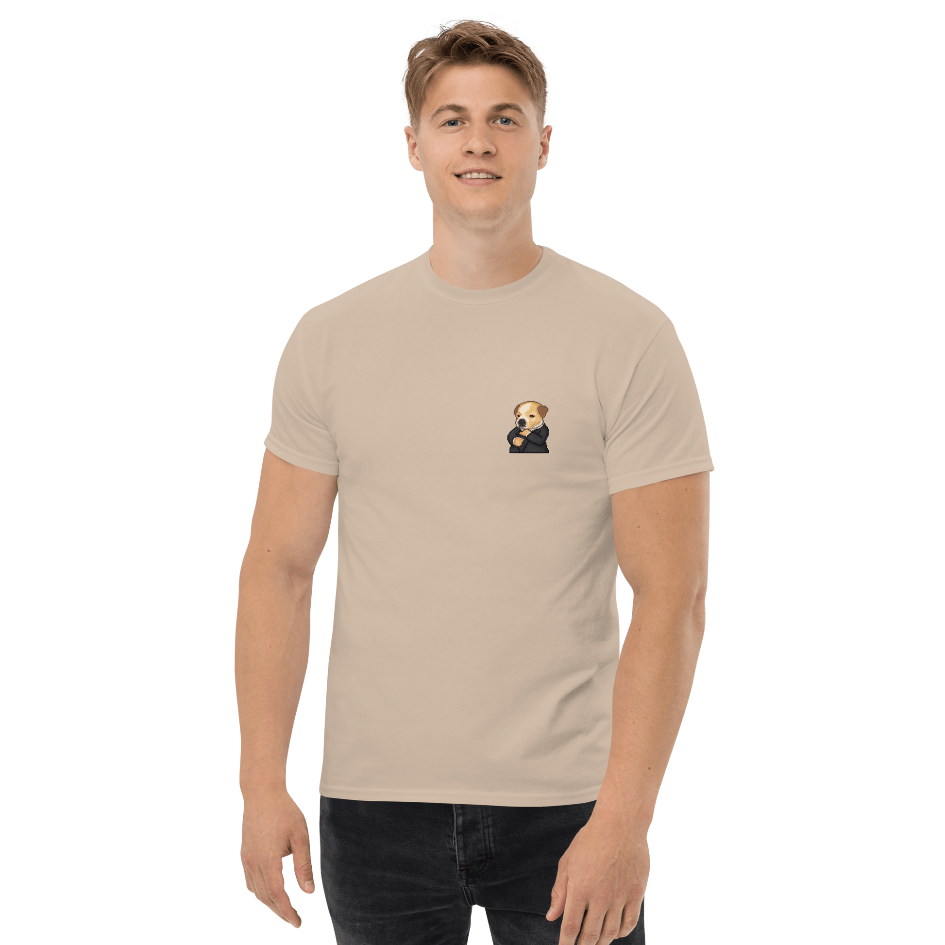 Dog Classic T-Shirt Meme - Military Green | Shirtposting