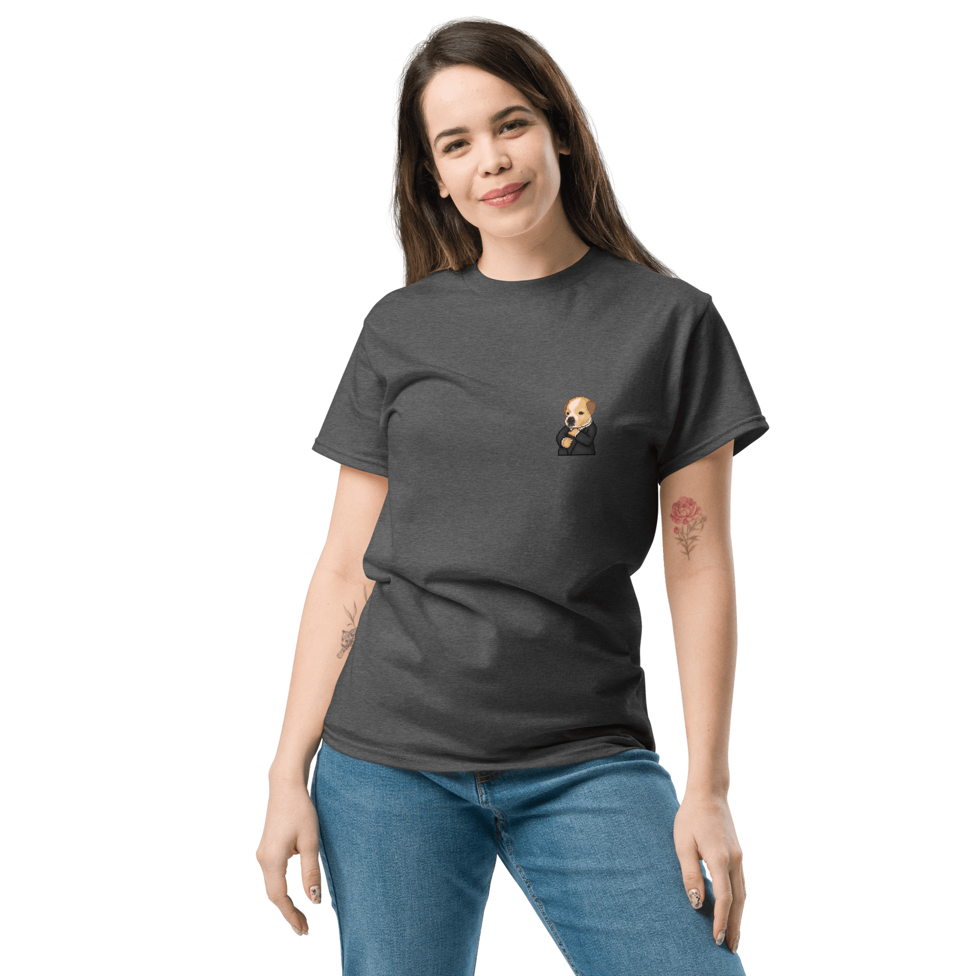 Dog Classic T-Shirt Meme - Royal | Shirtposting