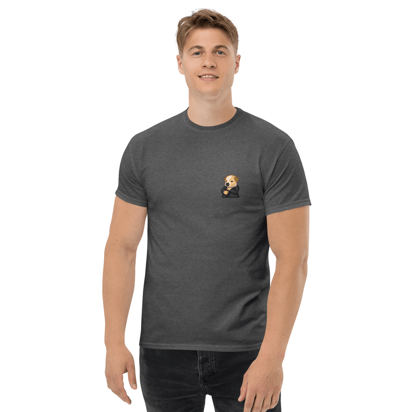 Dog Classic T-Shirt Meme - Royal | Shirtposting