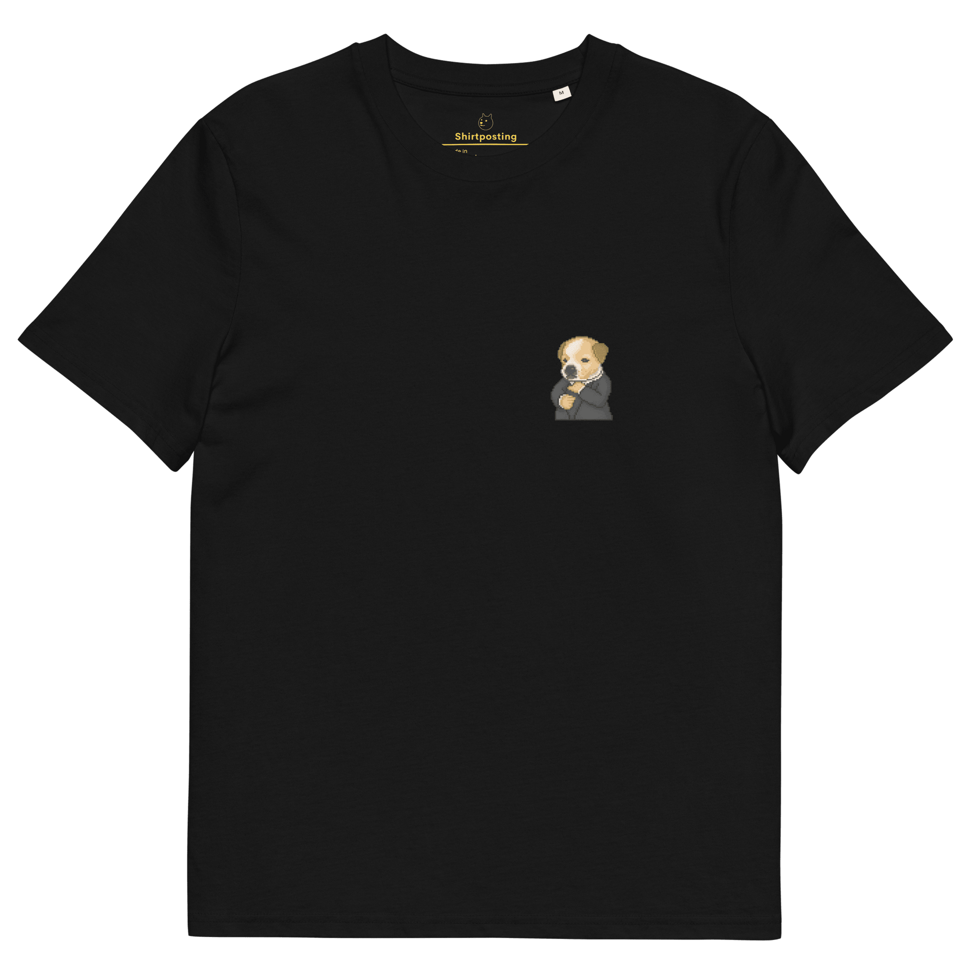 Dog Premium Organic T-Shirt Meme - Black | Shirtposting
