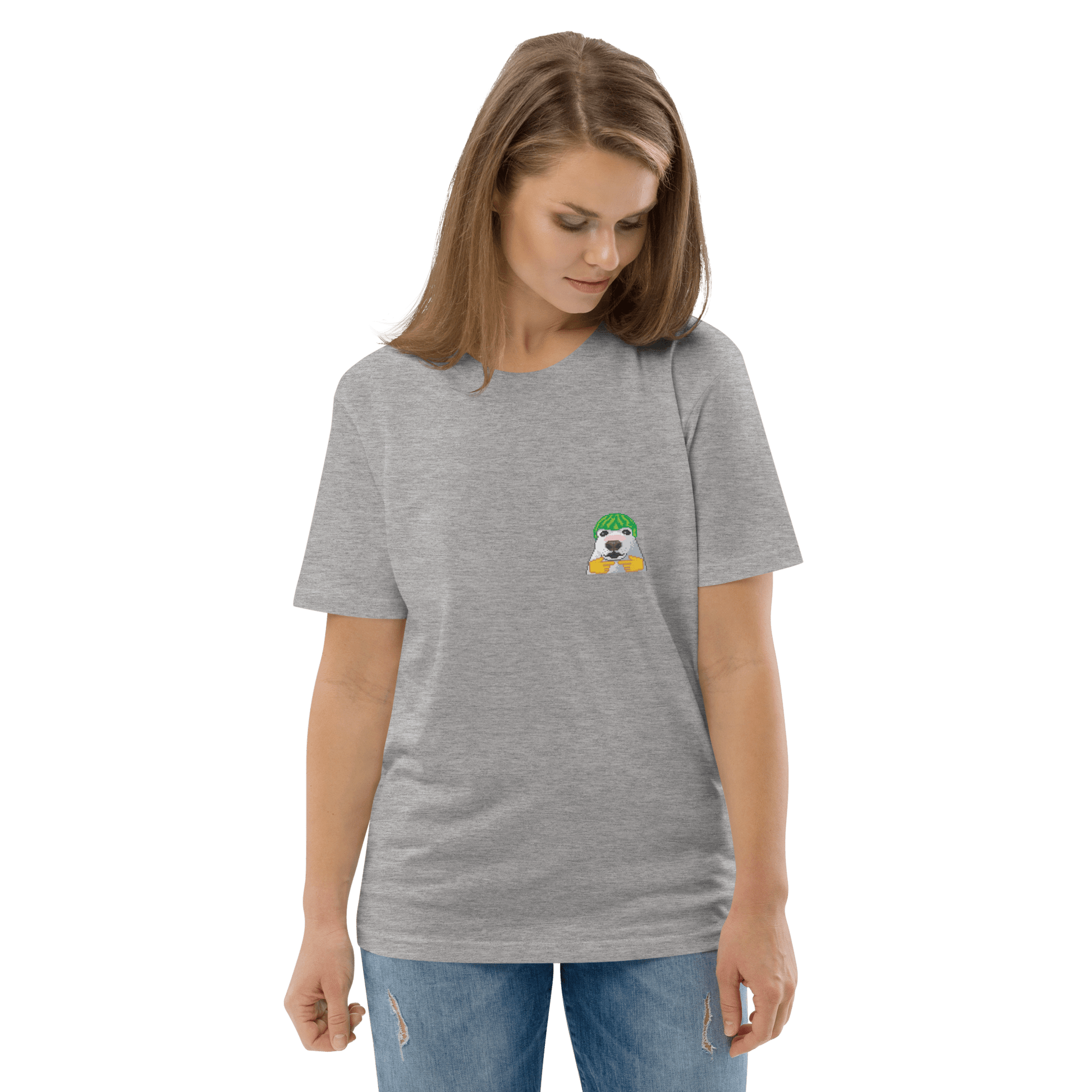 Dog Premium Organic T-Shirt Meme - Cotton Pink | Shirtposting