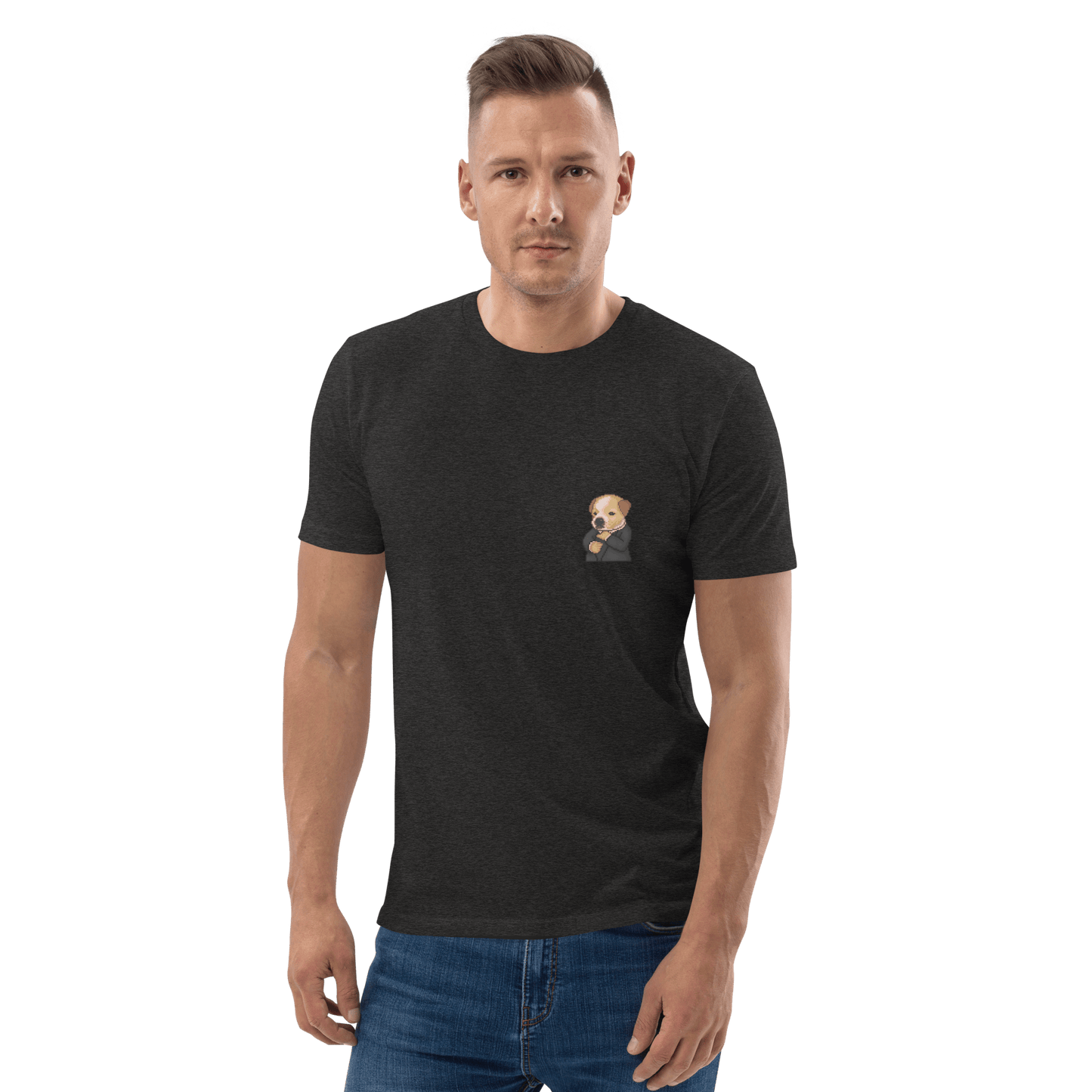 Dog Premium Organic T-Shirt Meme - Cotton Pink | Shirtposting
