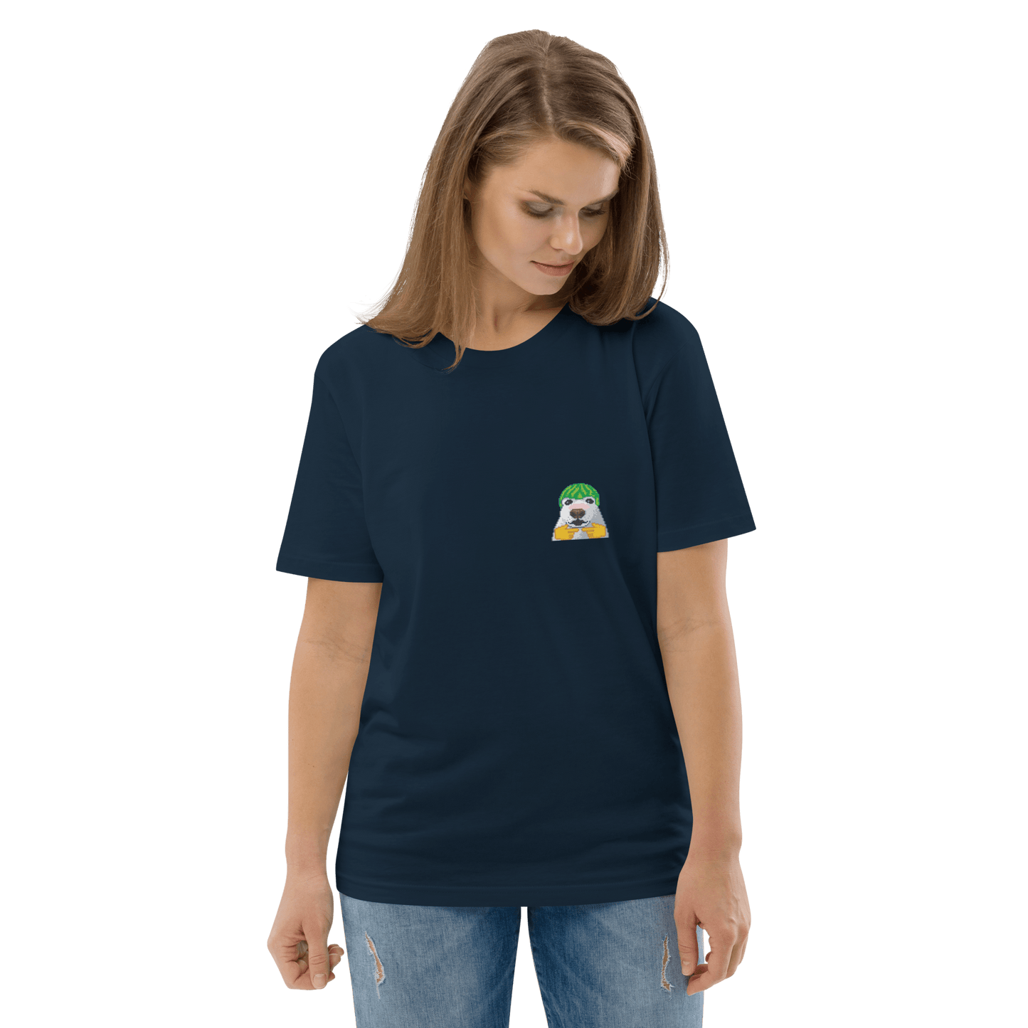 Dog Premium Organic T-Shirt Meme - Cotton Pink | Shirtposting