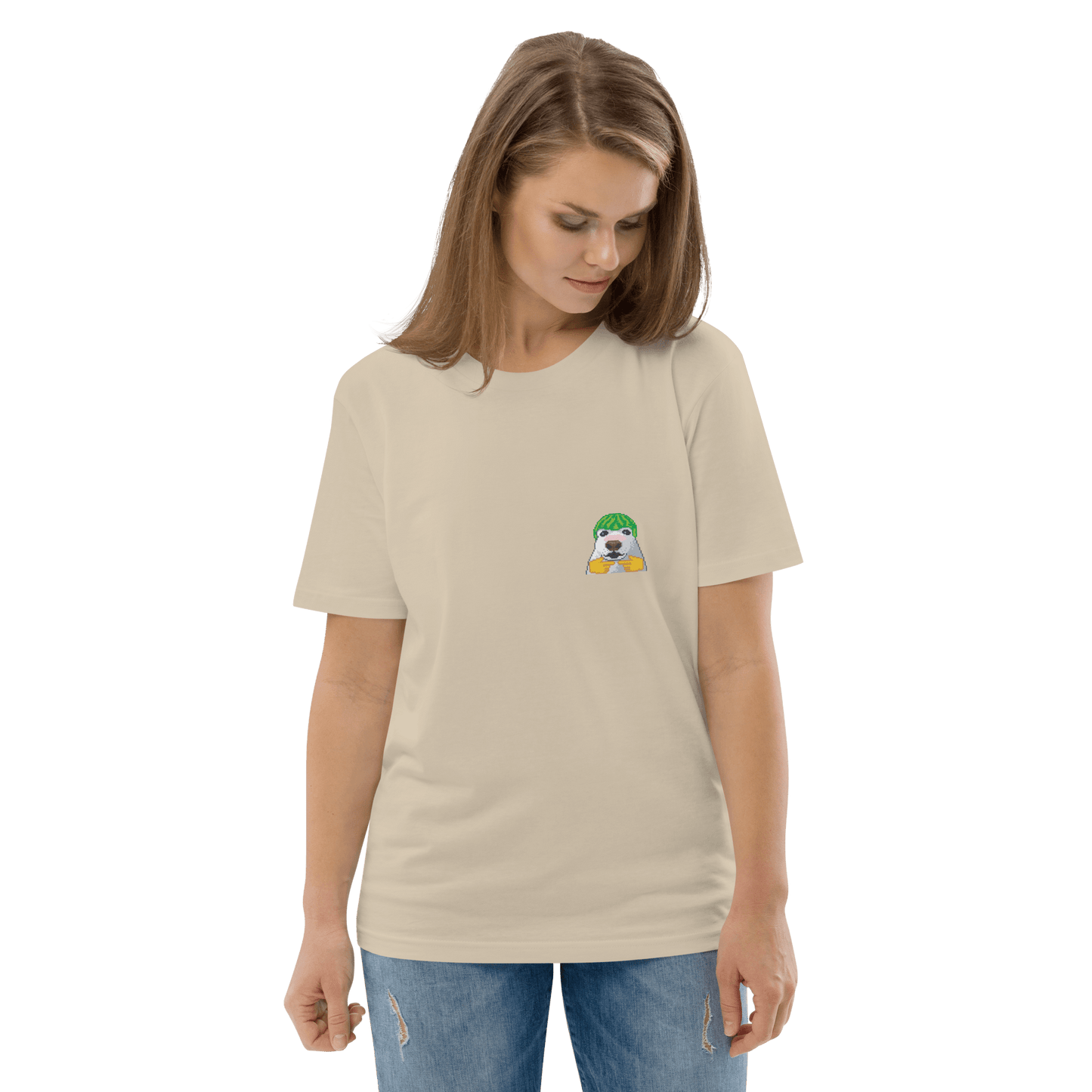 Dog Premium Organic T-Shirt Meme - Cotton Pink | Shirtposting