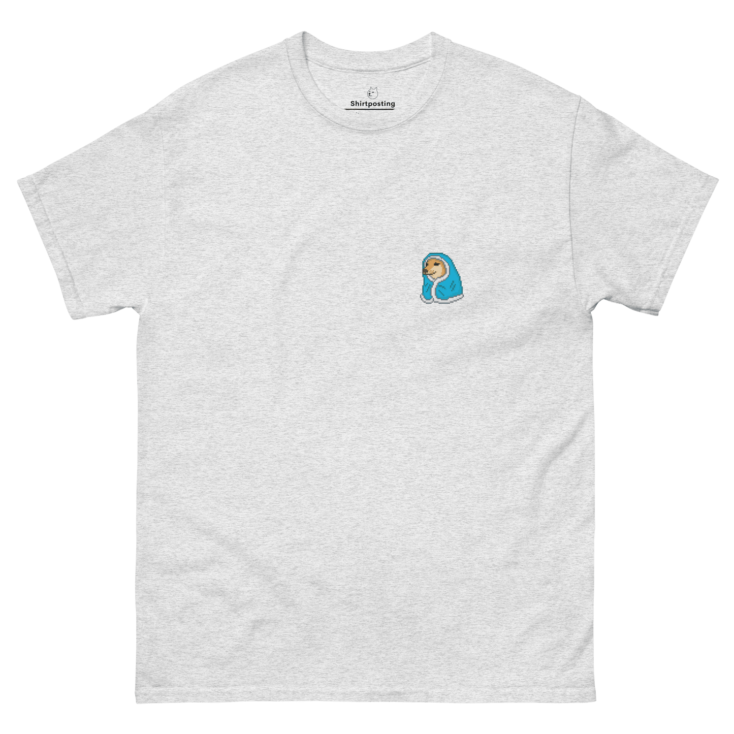 Doge Classic T-Shirt Meme - Ash | Shirtposting