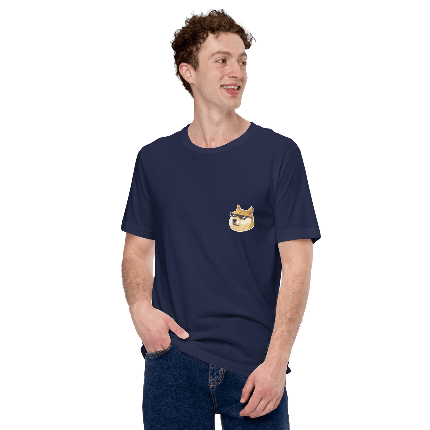 Doge Classic T-Shirt Meme - Dark Grey | Shirtposting