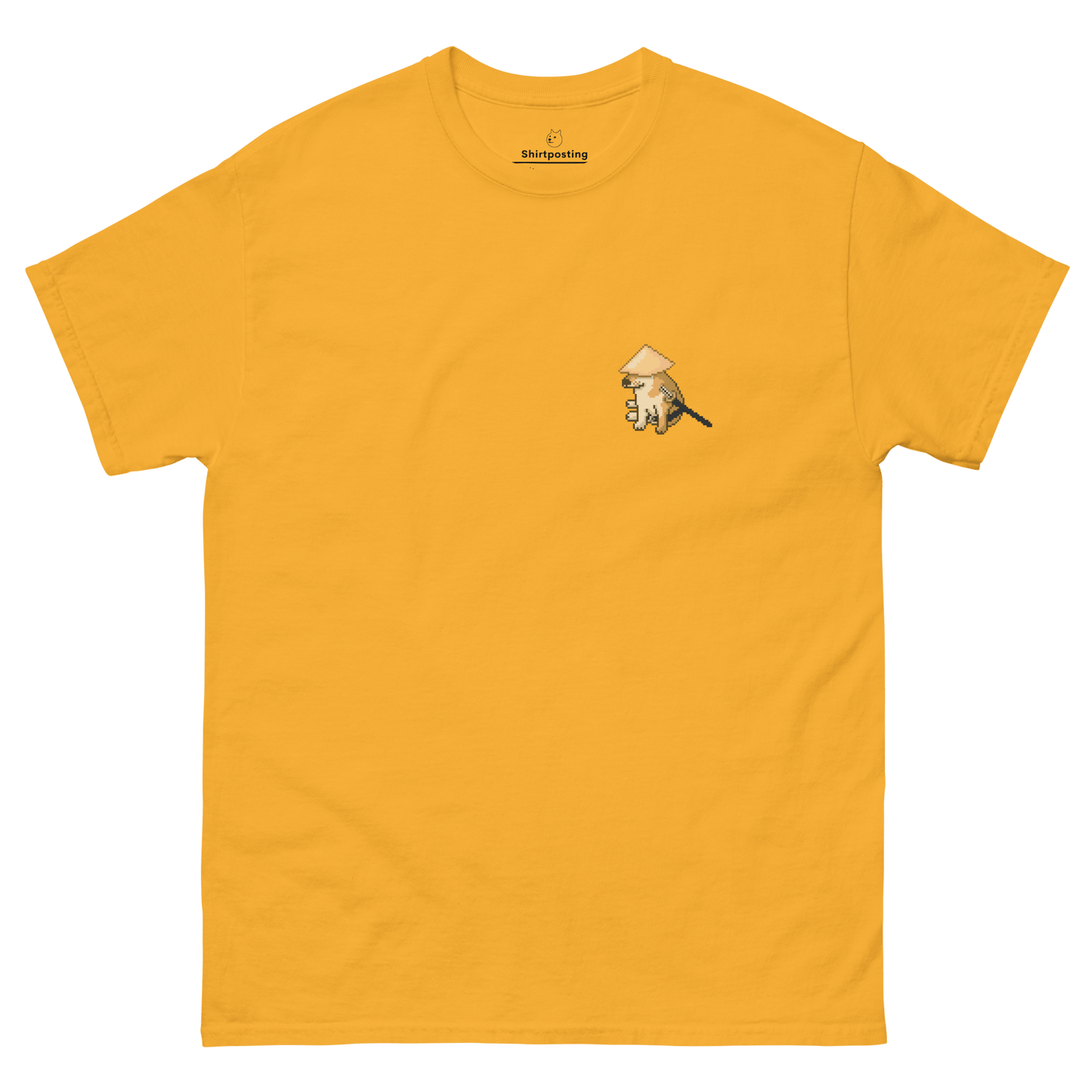 Doge Classic T-Shirt Meme - Gold | Shirtposting