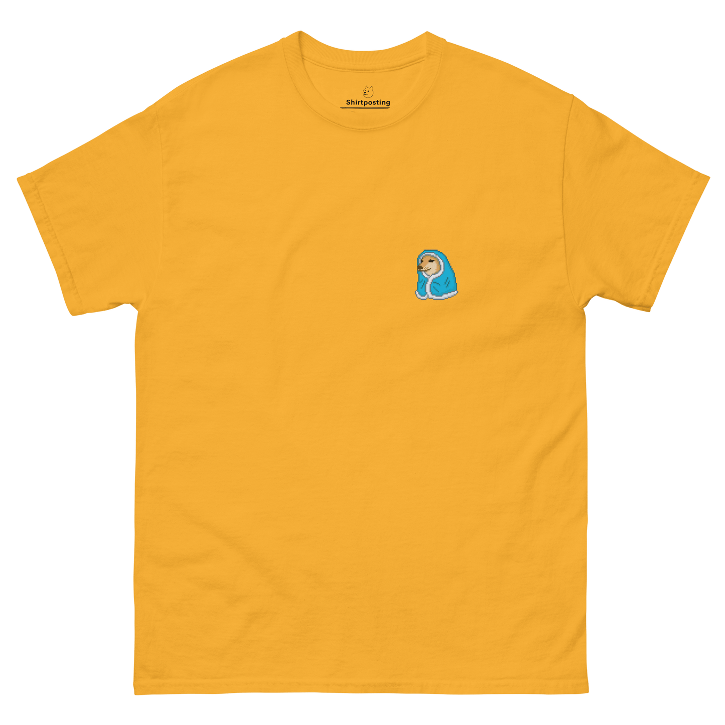 Doge Classic T-Shirt Meme - Gold | Shirtposting
