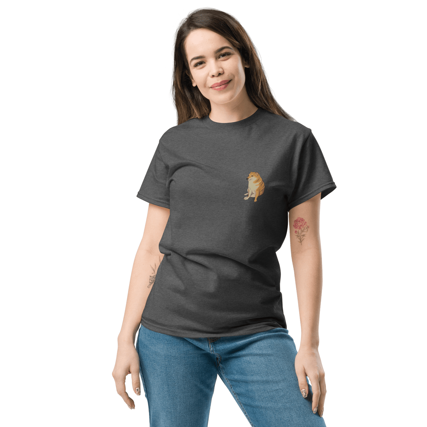 Doge Classic T-Shirt Meme - Military Green | Shirtposting