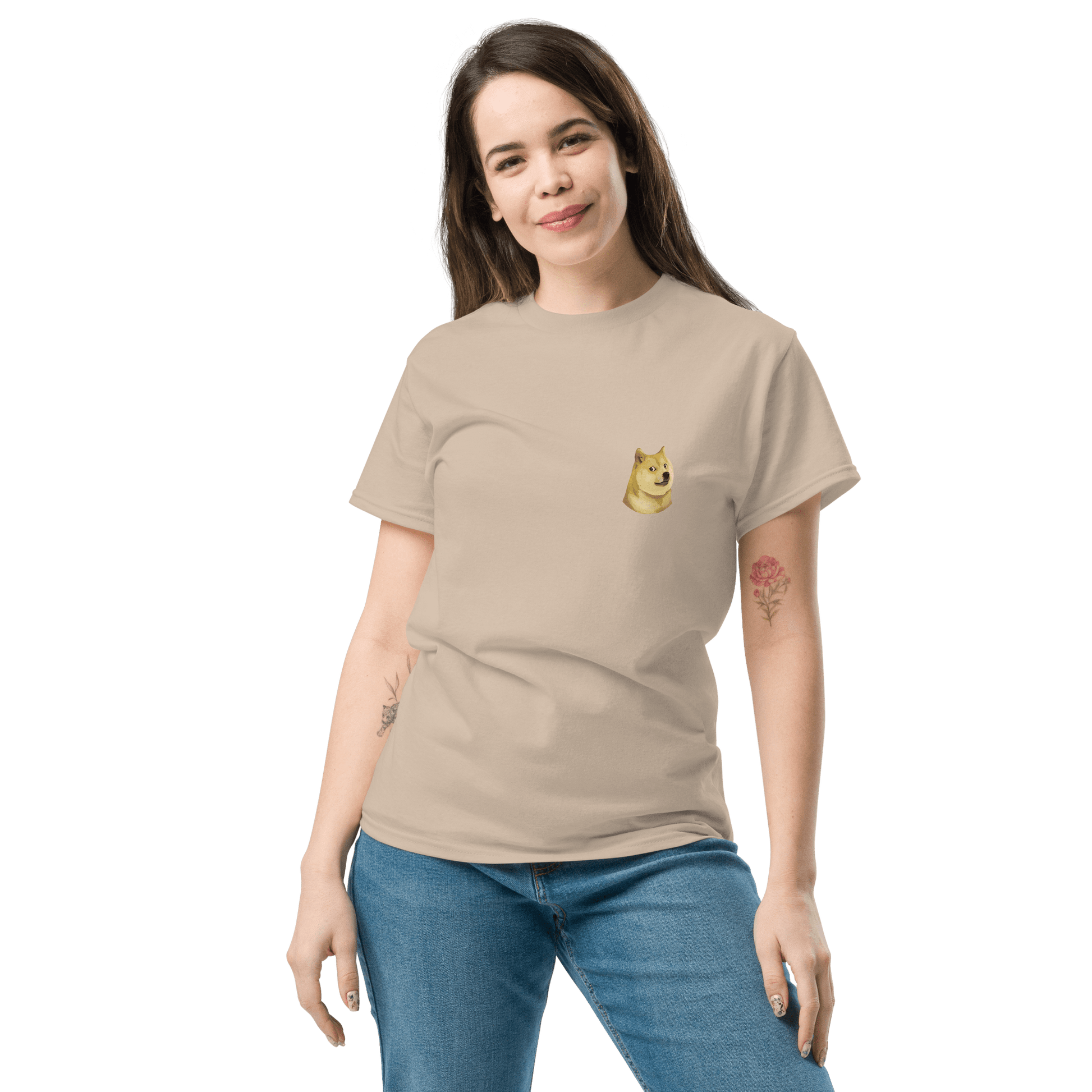 Doge Classic T-Shirt Meme - Military Green | Shirtposting