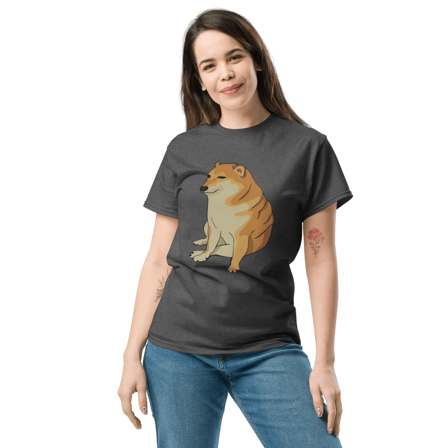 Doge Classic T-Shirt Meme - Military Green | Shirtposting
