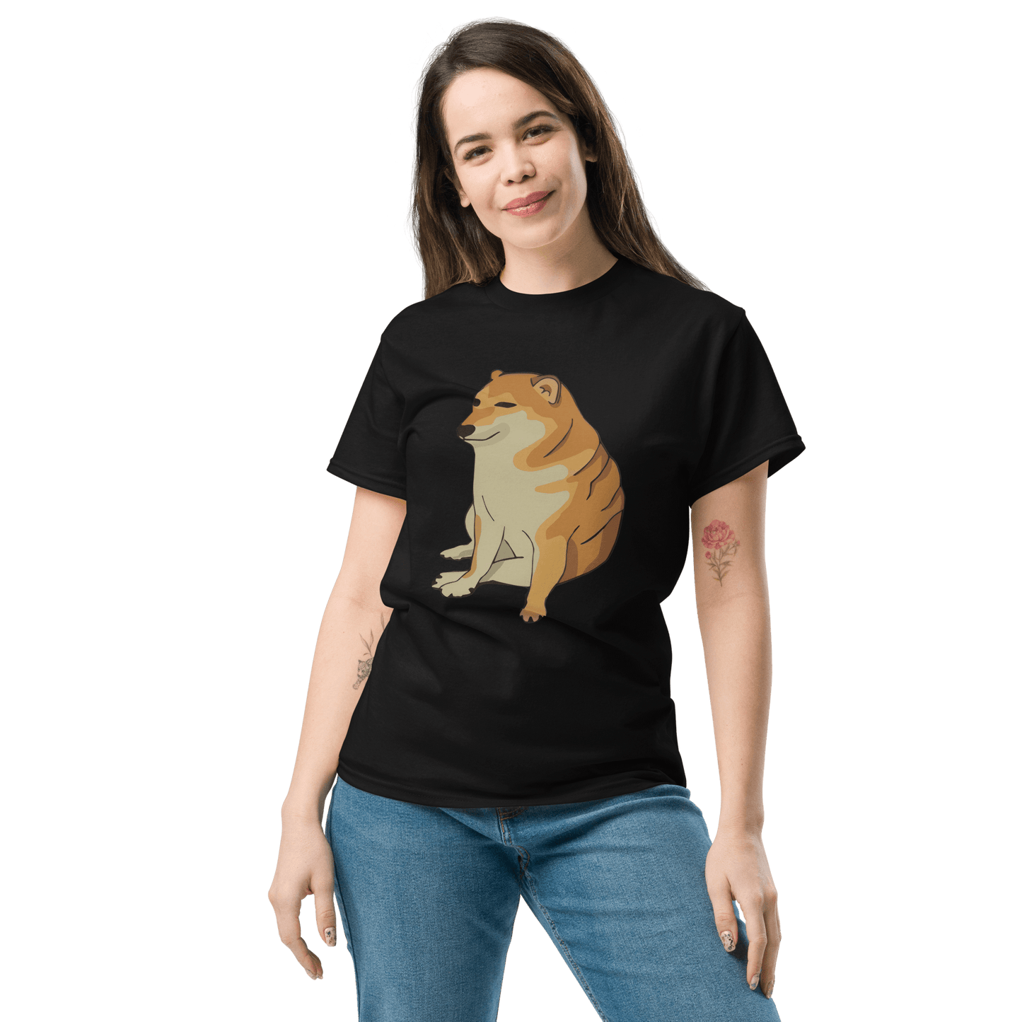 Doge Classic T-Shirt Meme - Military Green | Shirtposting