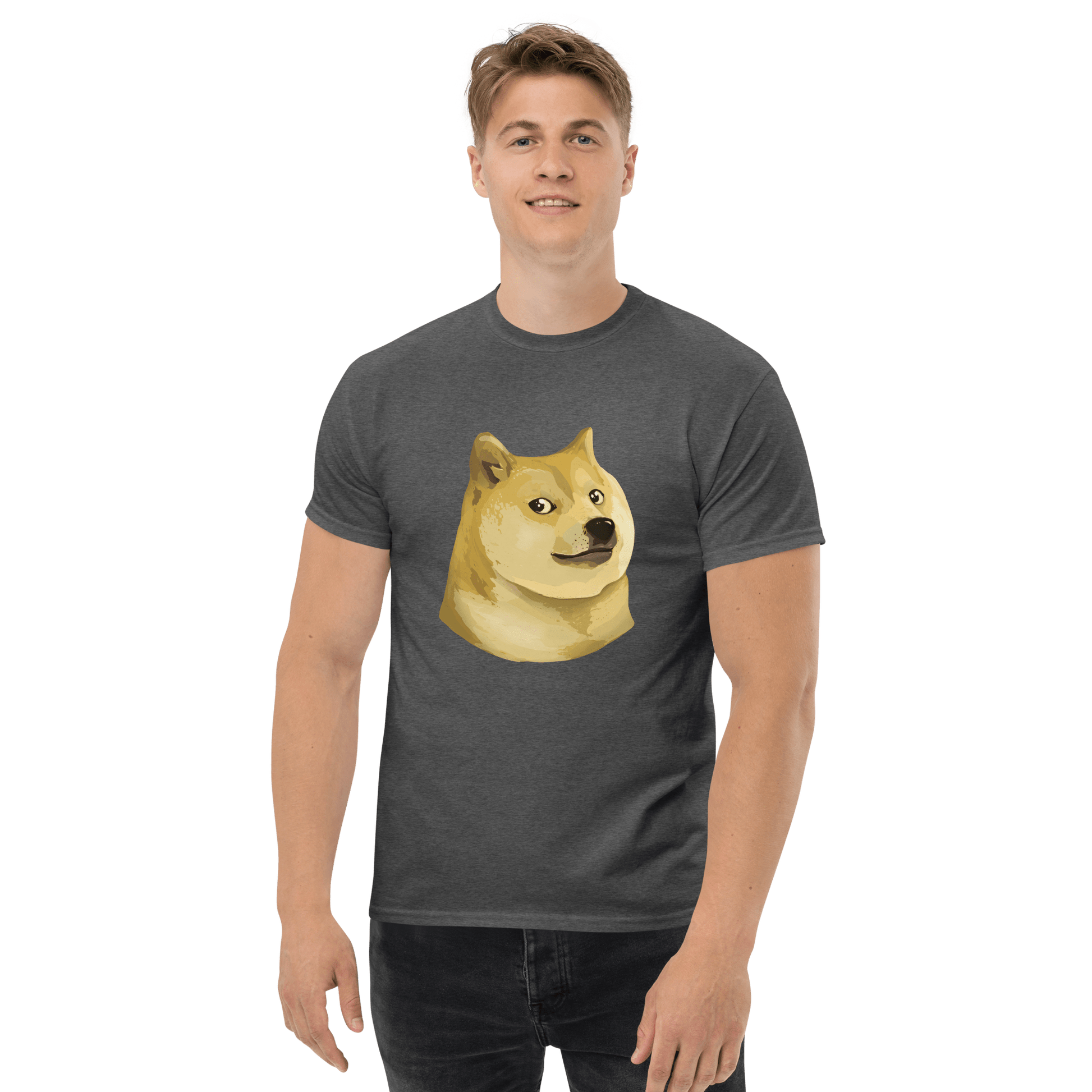 Doge Classic T-Shirt Meme - Military Green | Shirtposting