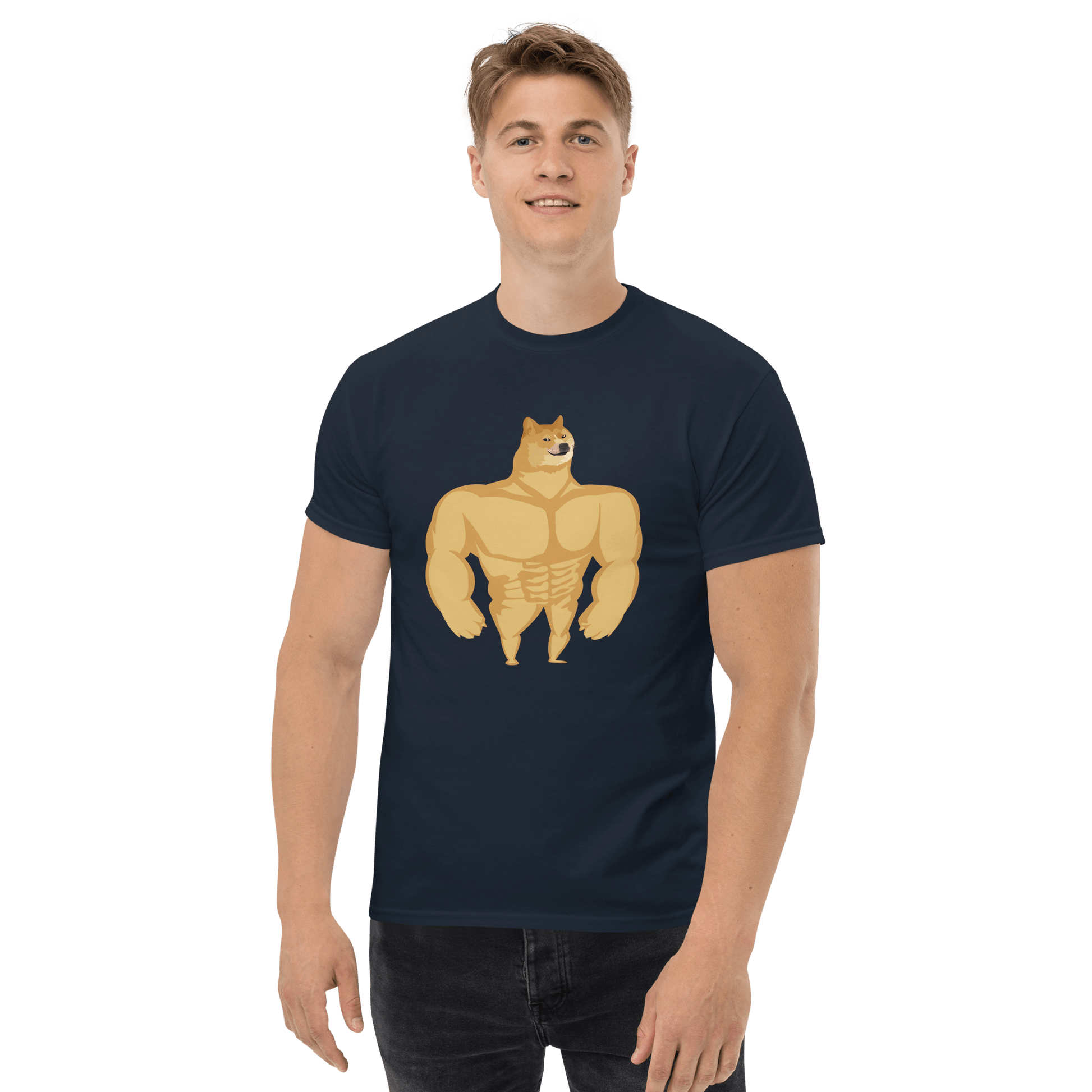 Doge Classic T-Shirt Meme - Military Green | Shirtposting