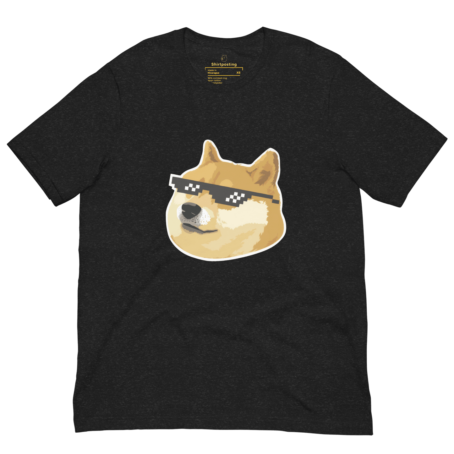 Doge Classic T-Shirt Meme - Navy | Shirtposting