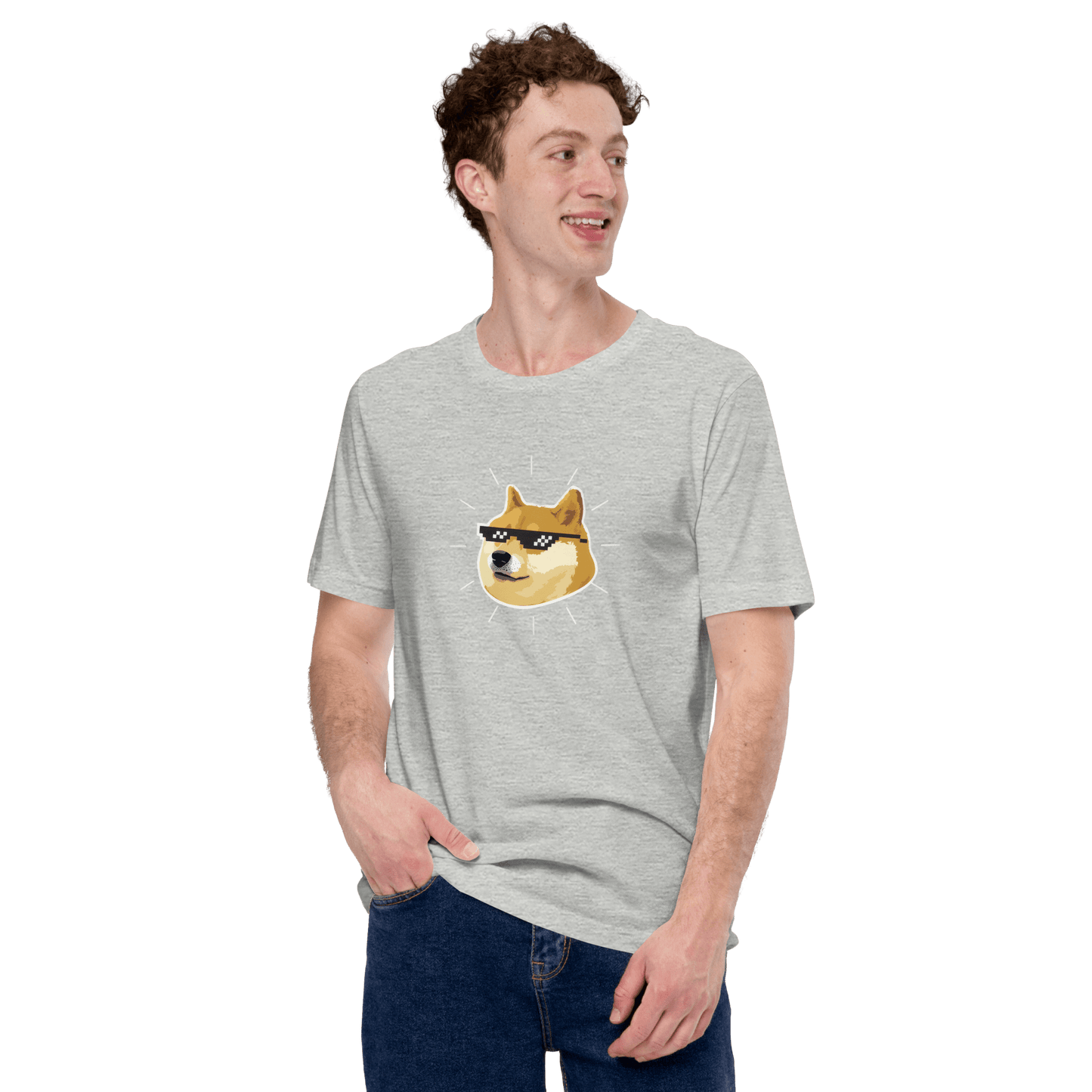 Doge Classic T-Shirt Meme - Pink | Shirtposting