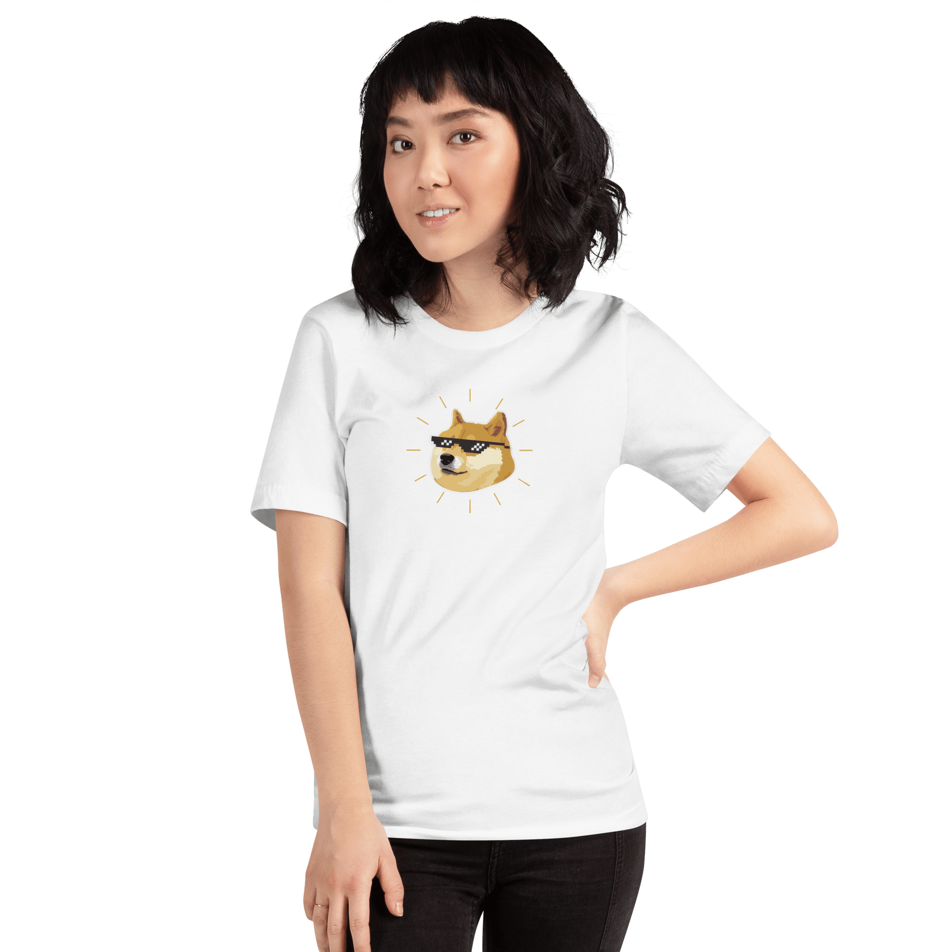 Doge Classic T-Shirt Meme - Soft Pink | Shirtposting