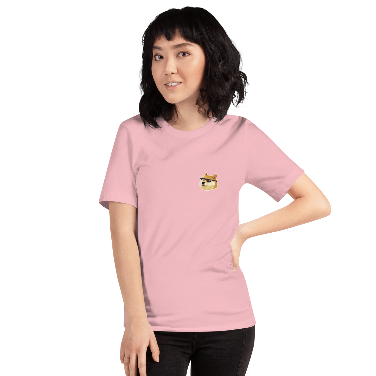 Doge Classic T-Shirt Meme - Soft Pink | Shirtposting