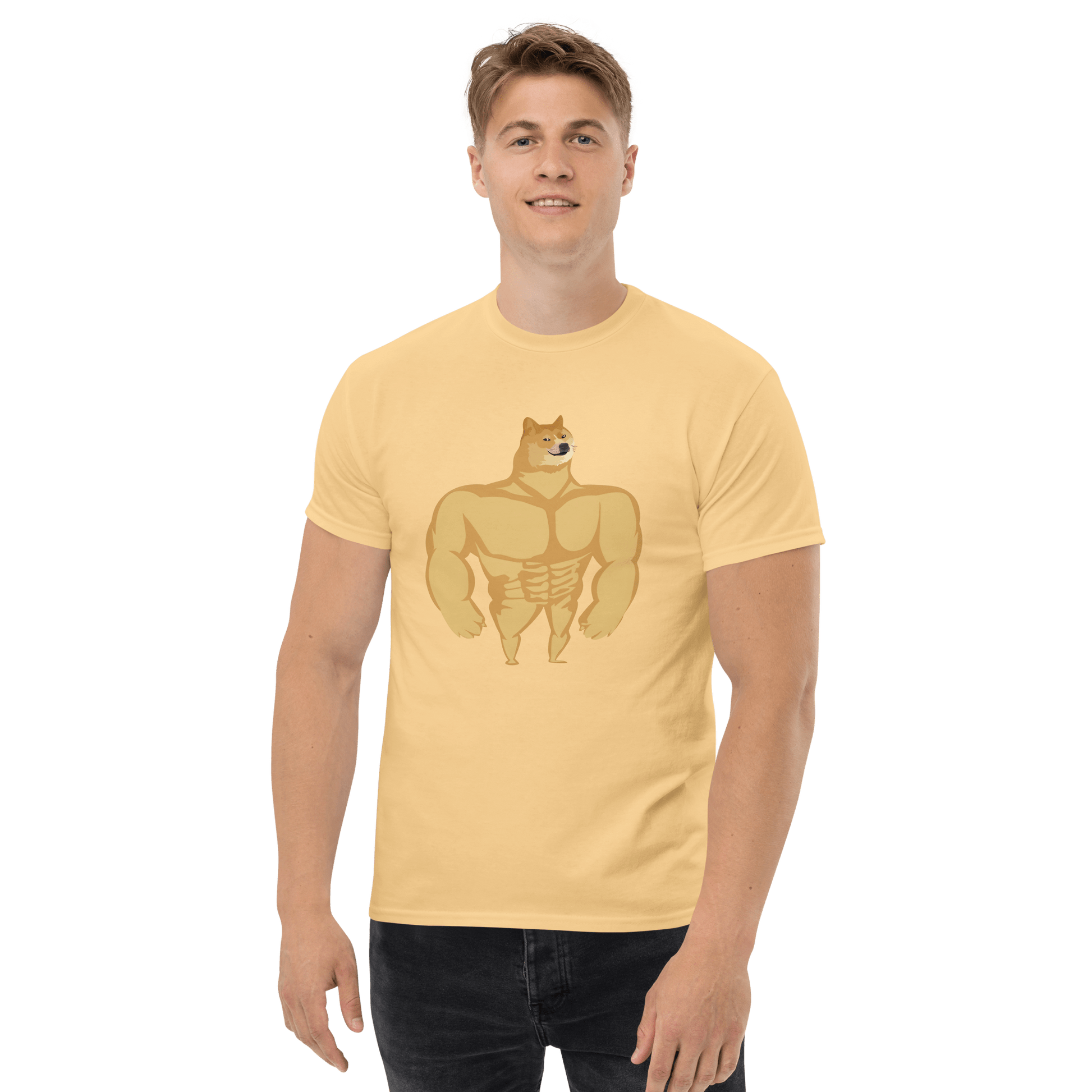 Doge Classic T-Shirt Meme - Yellow Haze | Shirtposting