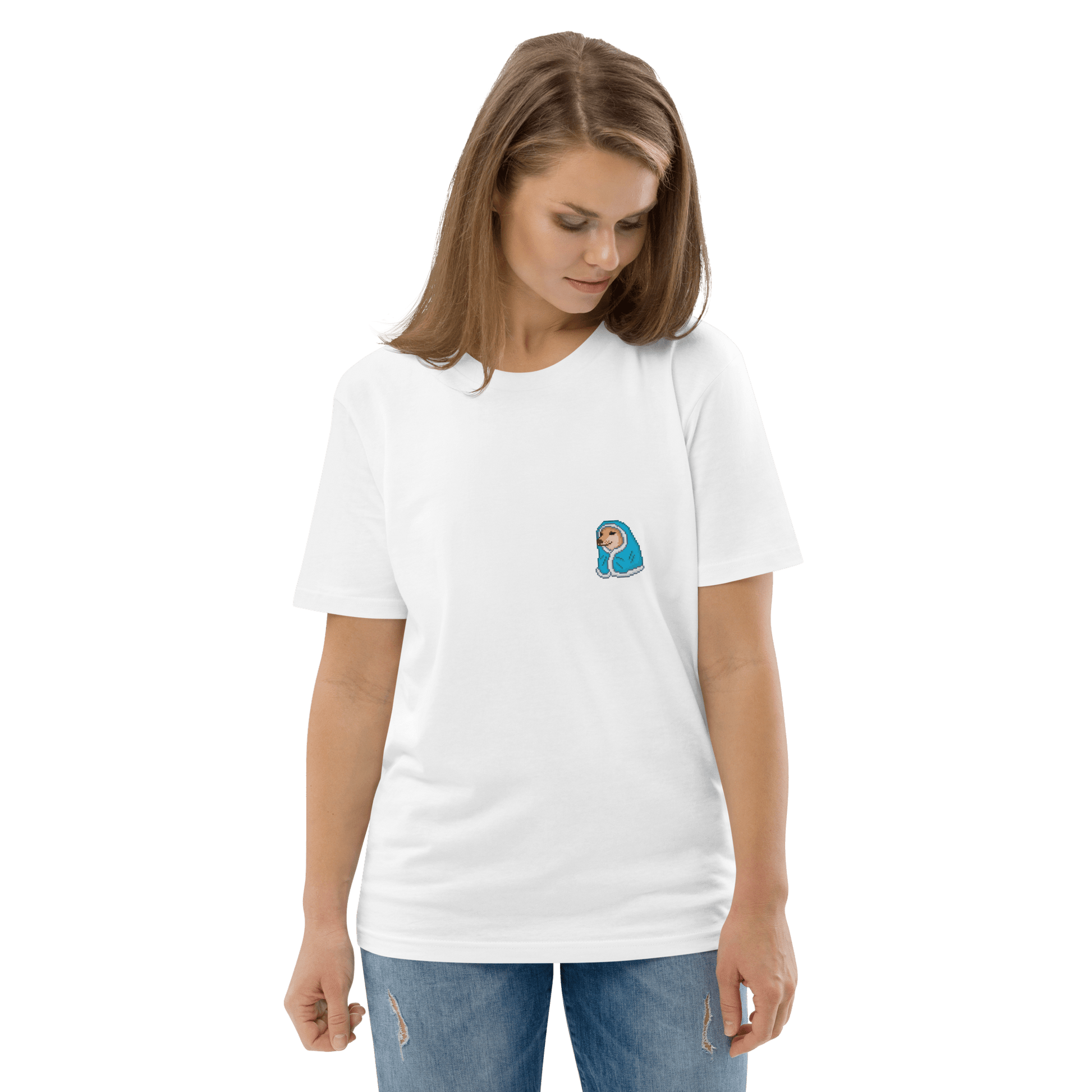 Doge Premium Organic T-Shirt Meme - Cotton Pink | Shirtposting