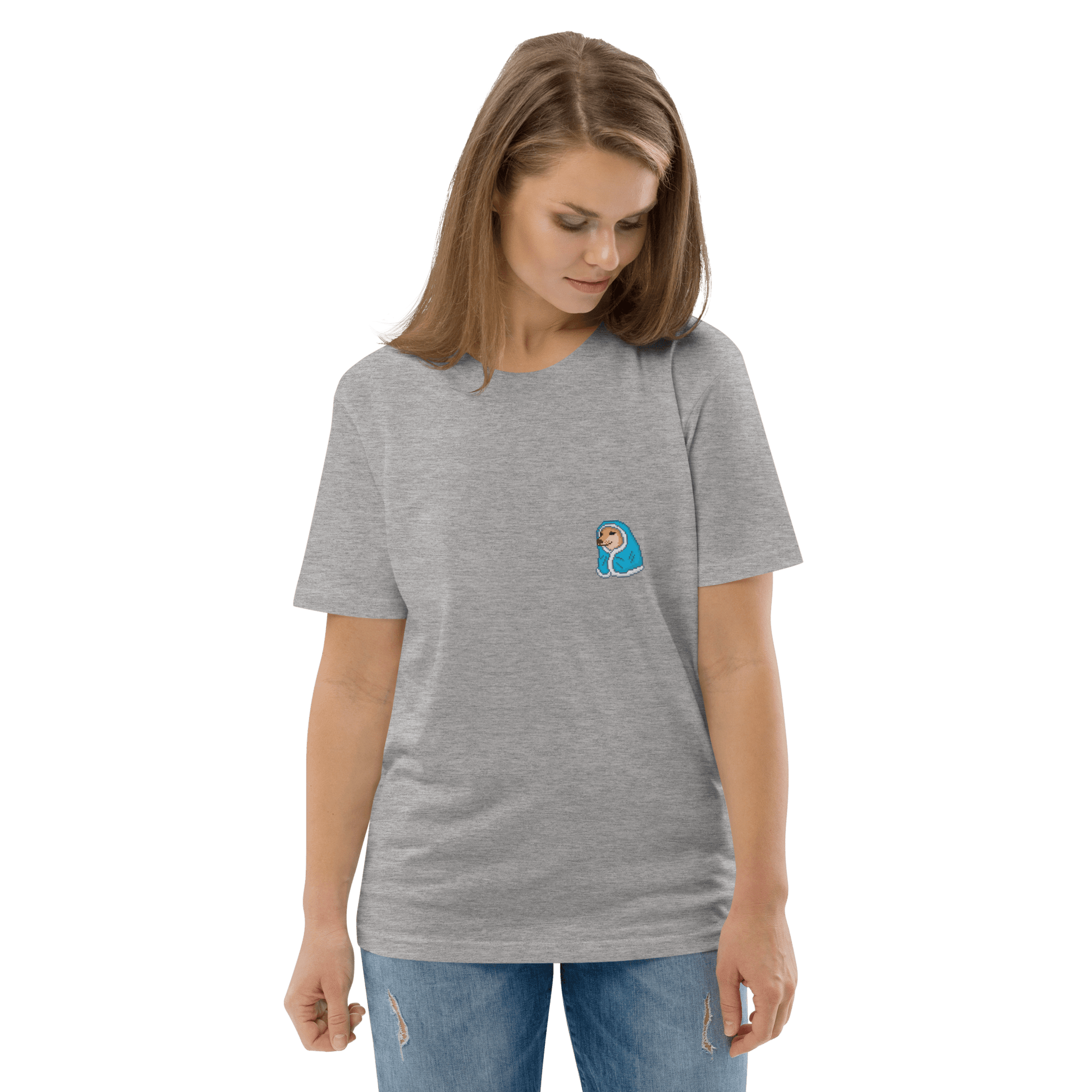 Doge Premium Organic T-Shirt Meme - Cotton Pink | Shirtposting