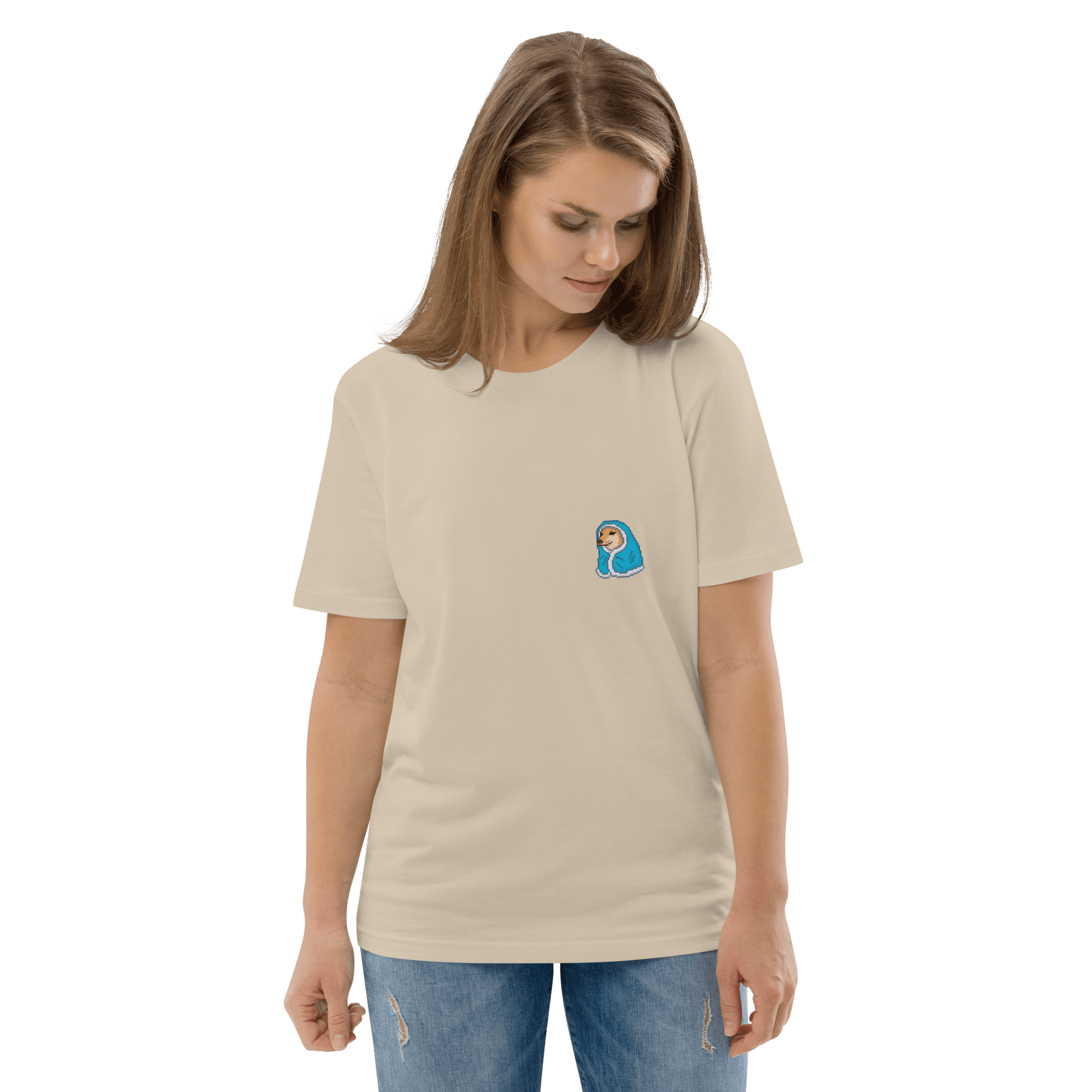 Doge Premium Organic T-Shirt Meme - Cotton Pink | Shirtposting