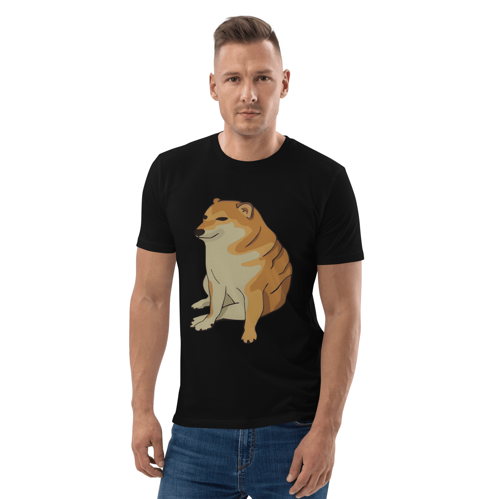 Doge Premium Organic T-Shirt Meme - Cotton Pink | Shirtposting