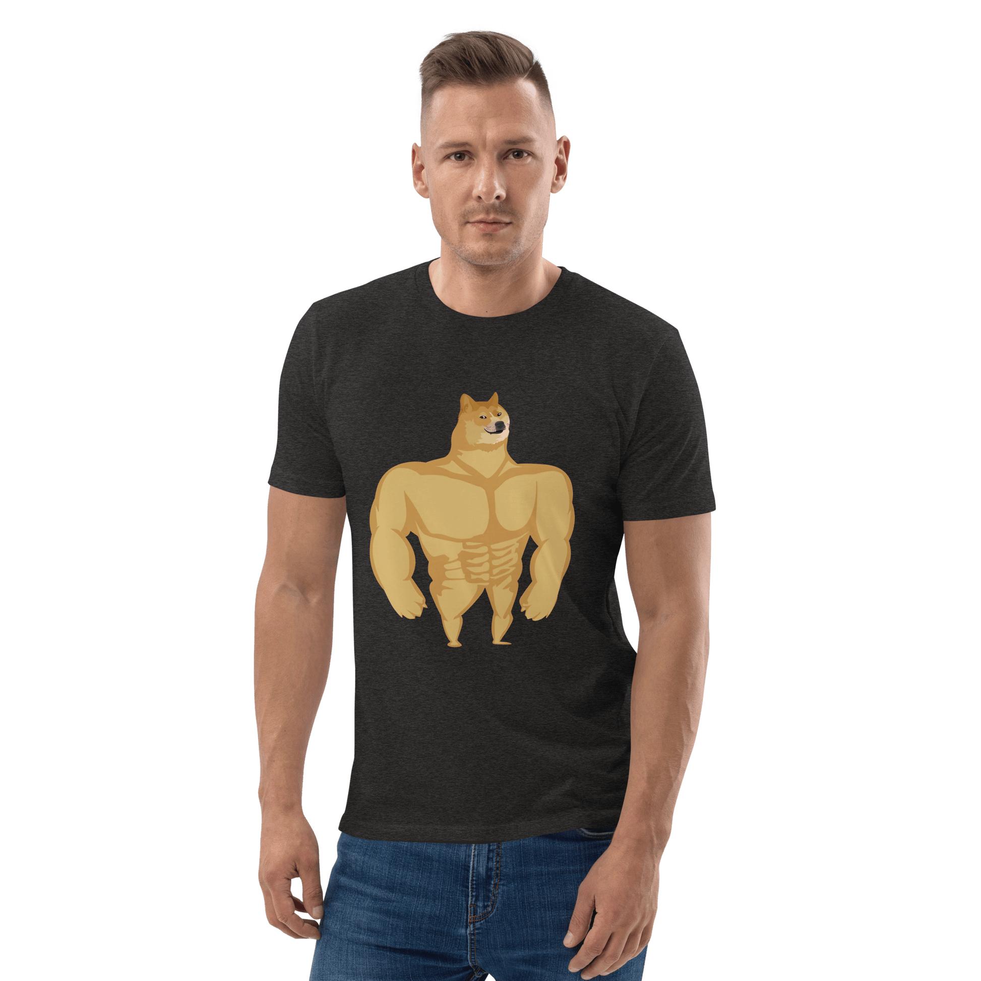 Doge Premium Organic T-Shirt Meme - Cotton Pink | Shirtposting