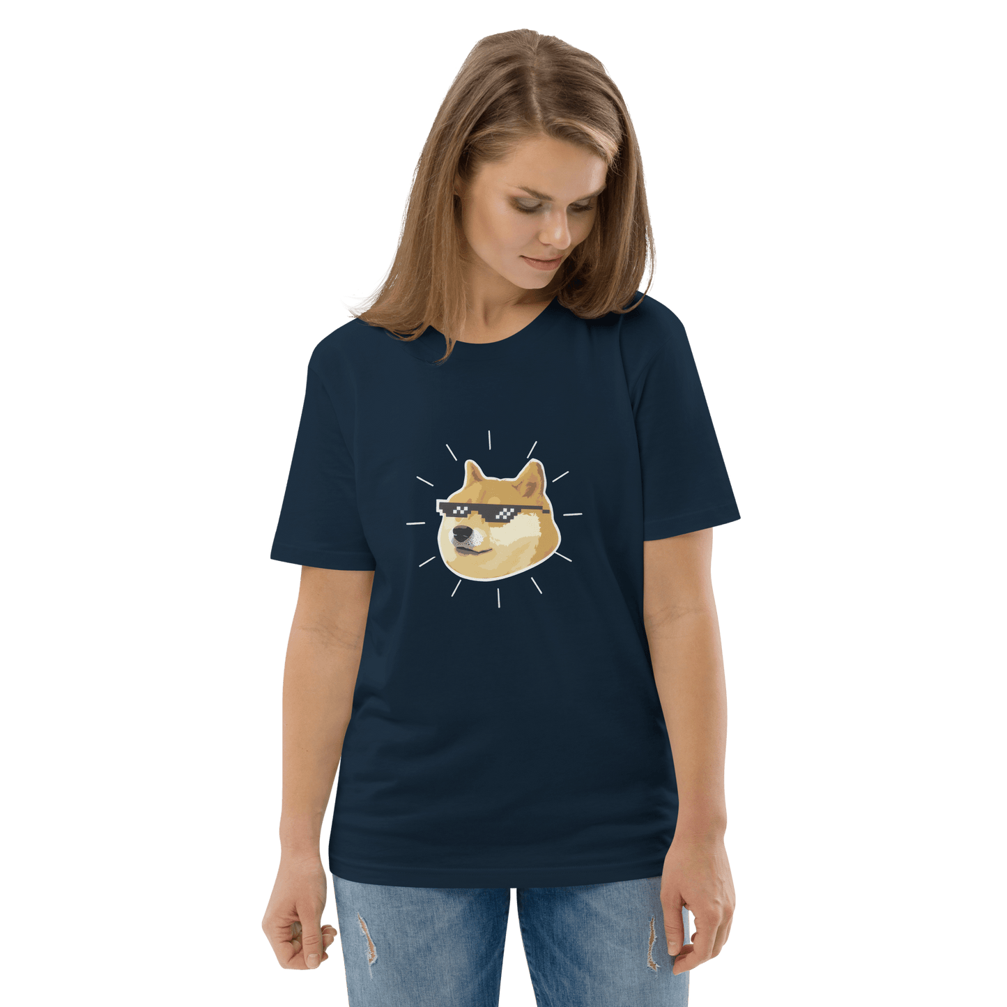 Doge Premium Organic T-Shirt Meme - Desert Dust | Shirtposting