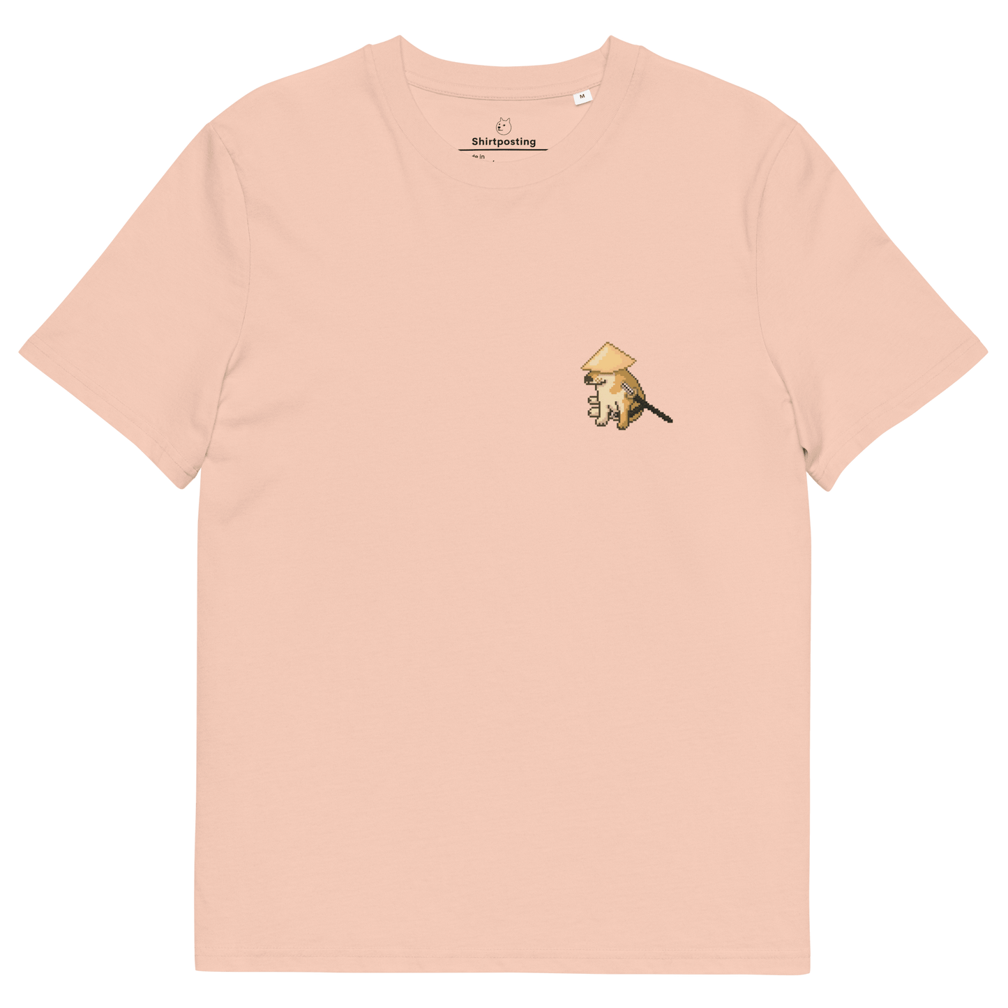 Doge Premium Organic T-Shirt Meme - Fraiche Peche | Shirtposting