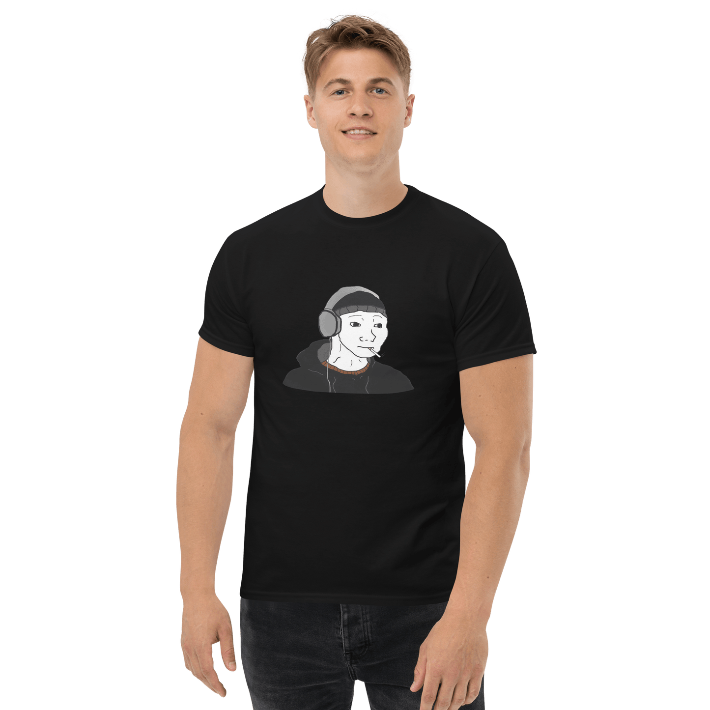 Doomer Wojak Classic T-Shirt Meme - Royal | Shirtposting