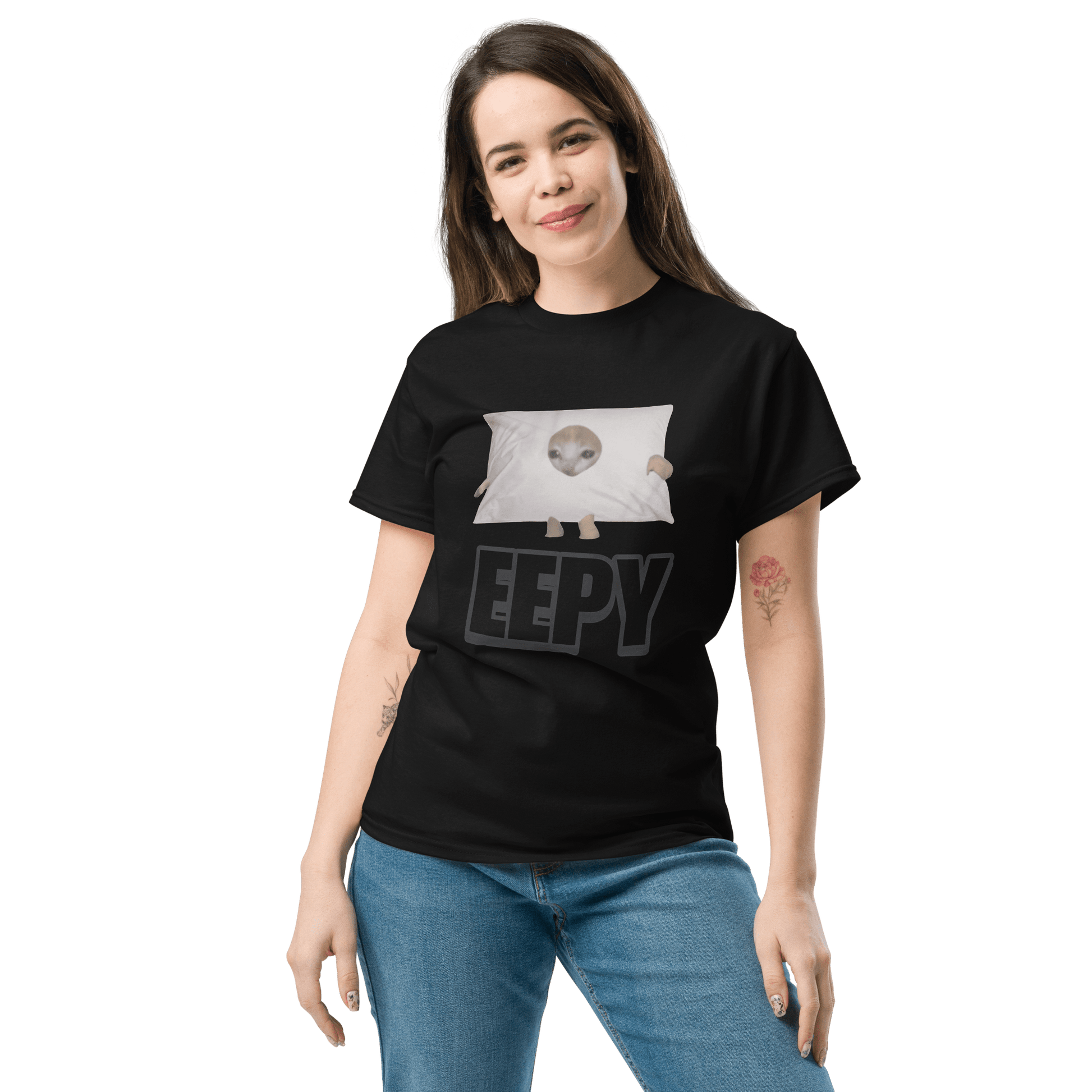 Eepy Classic T-Shirt Meme - Royal | Shirtposting