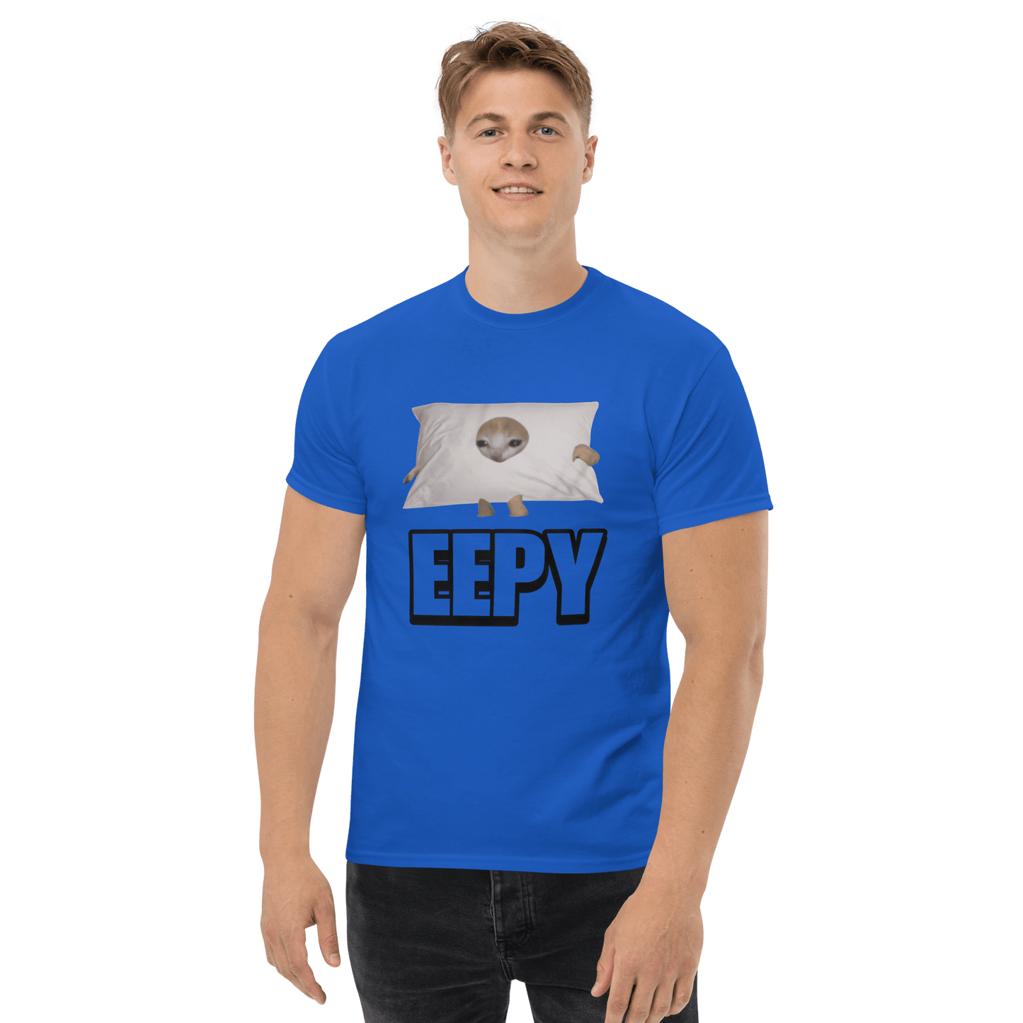 Eepy Classic T-Shirt Meme - Royal | Shirtposting
