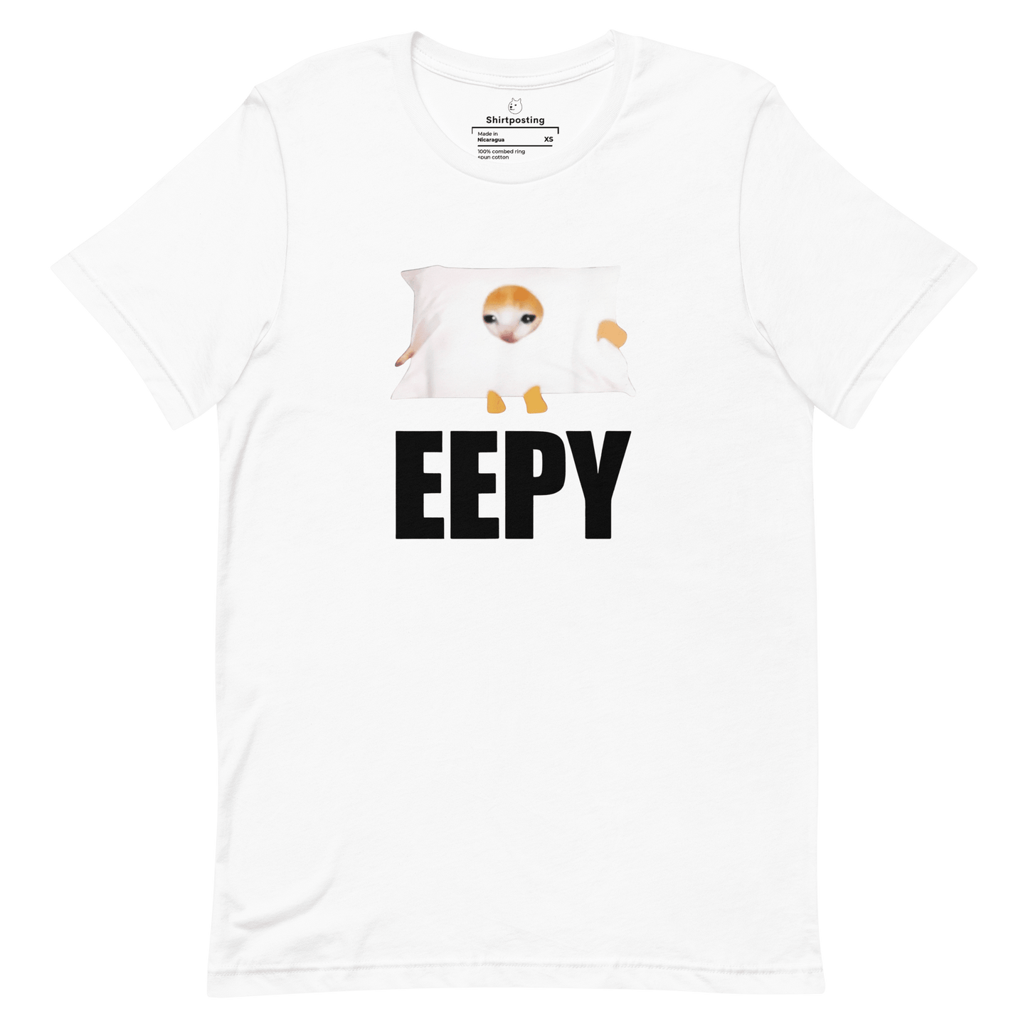 Eepy Classic T-Shirt Meme - White | Shirtposting