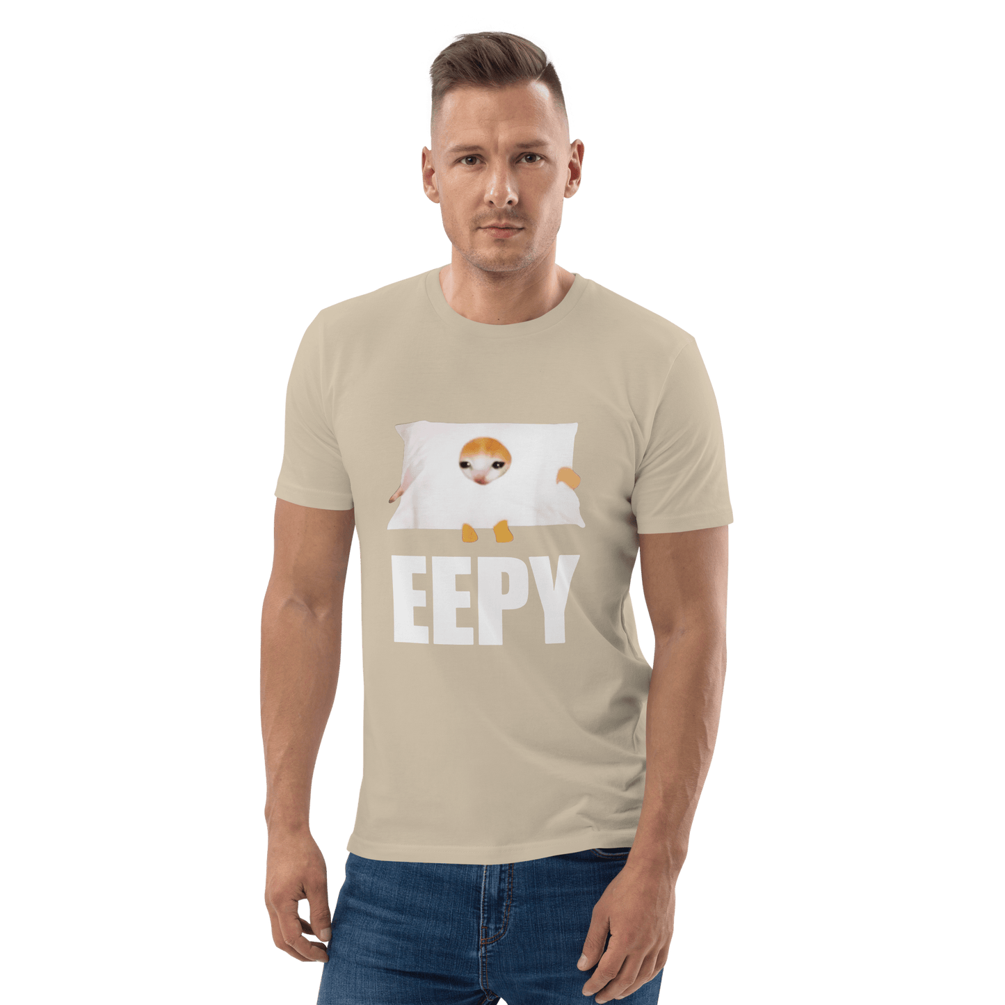 Eepy Premium Organic T-Shirt Meme - Desert Dust | Shirtposting