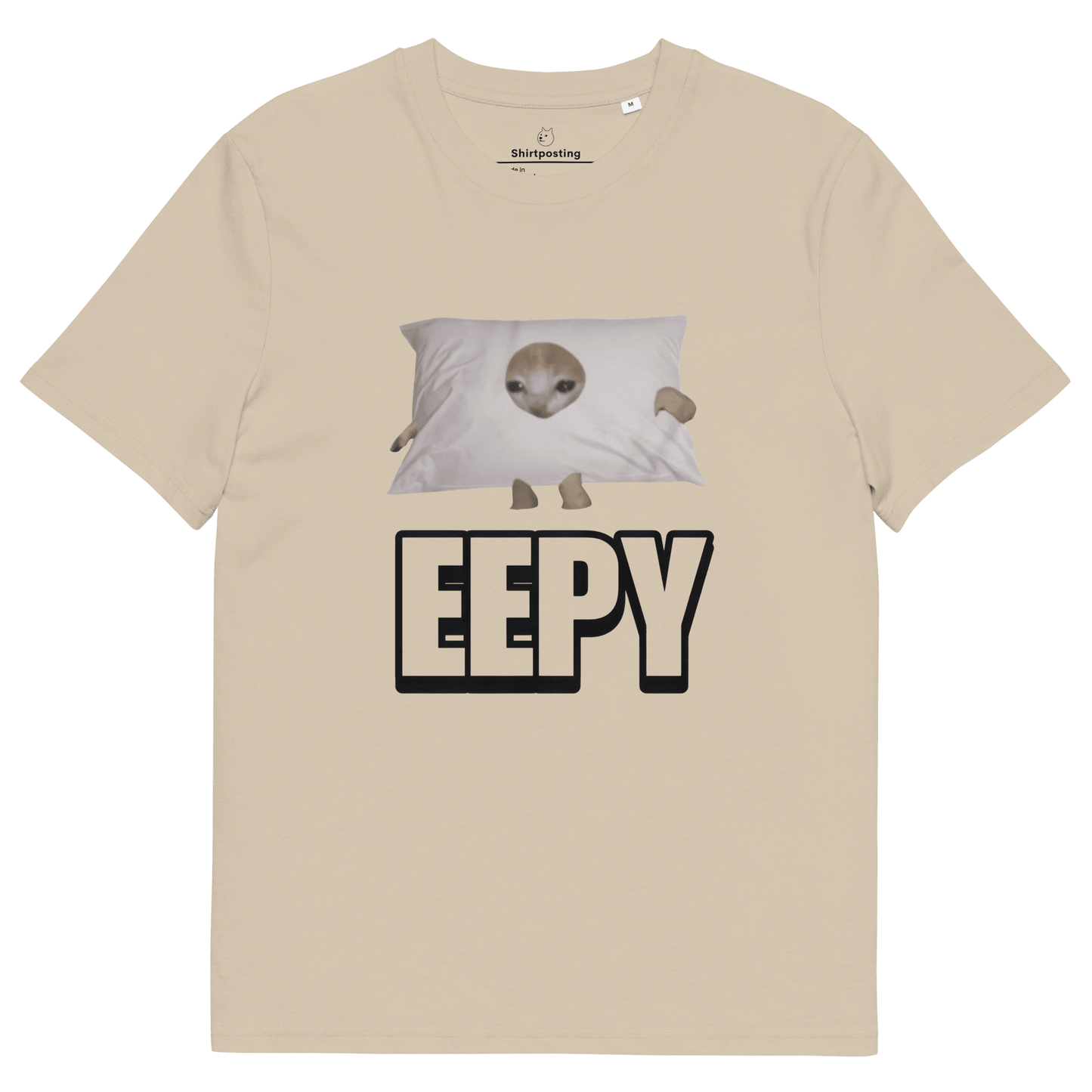 Eepy Premium Organic T-Shirt Meme - Desert Dust | Shirtposting